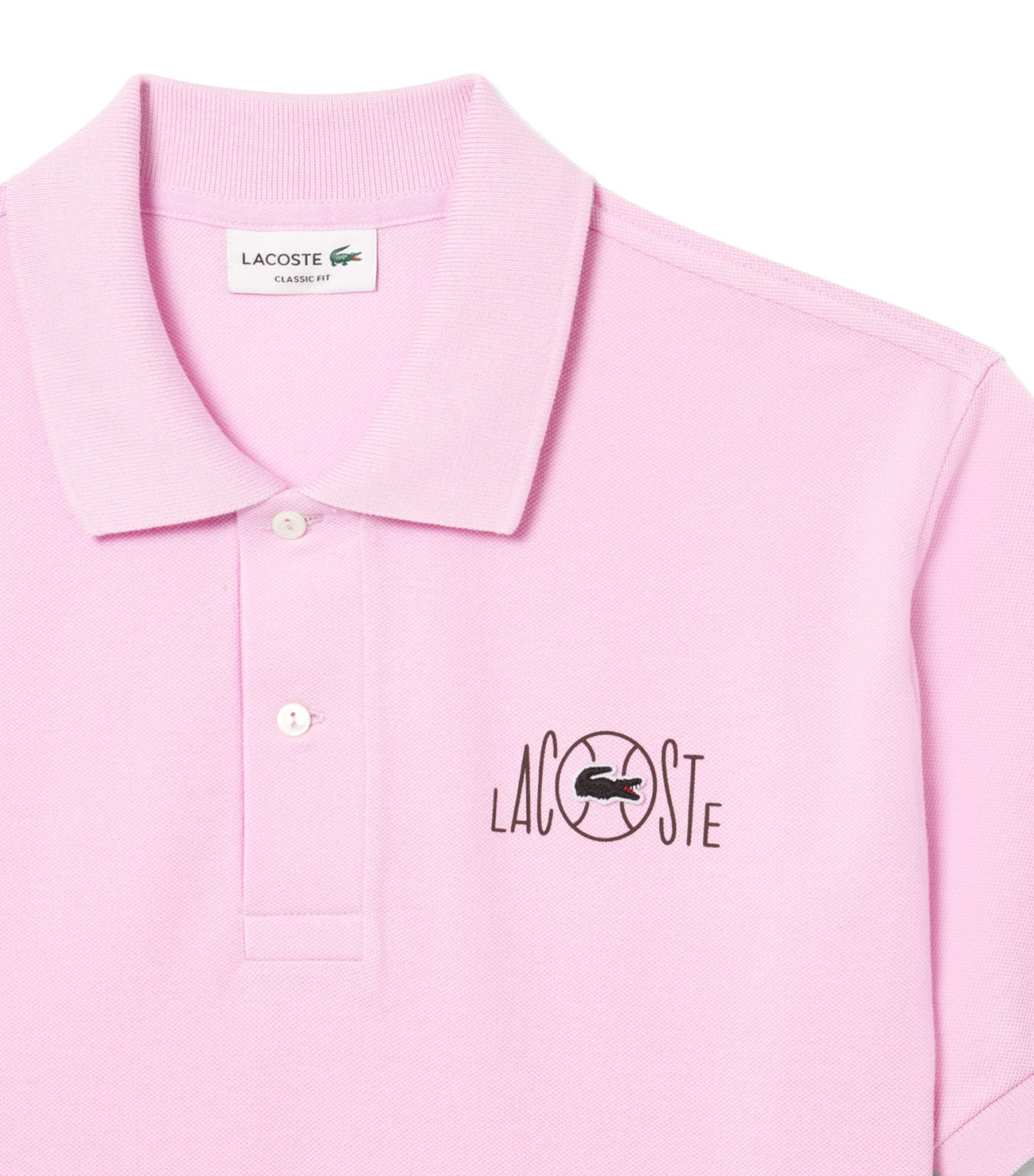 Classic Fit Graphic Branding Polo Shirt