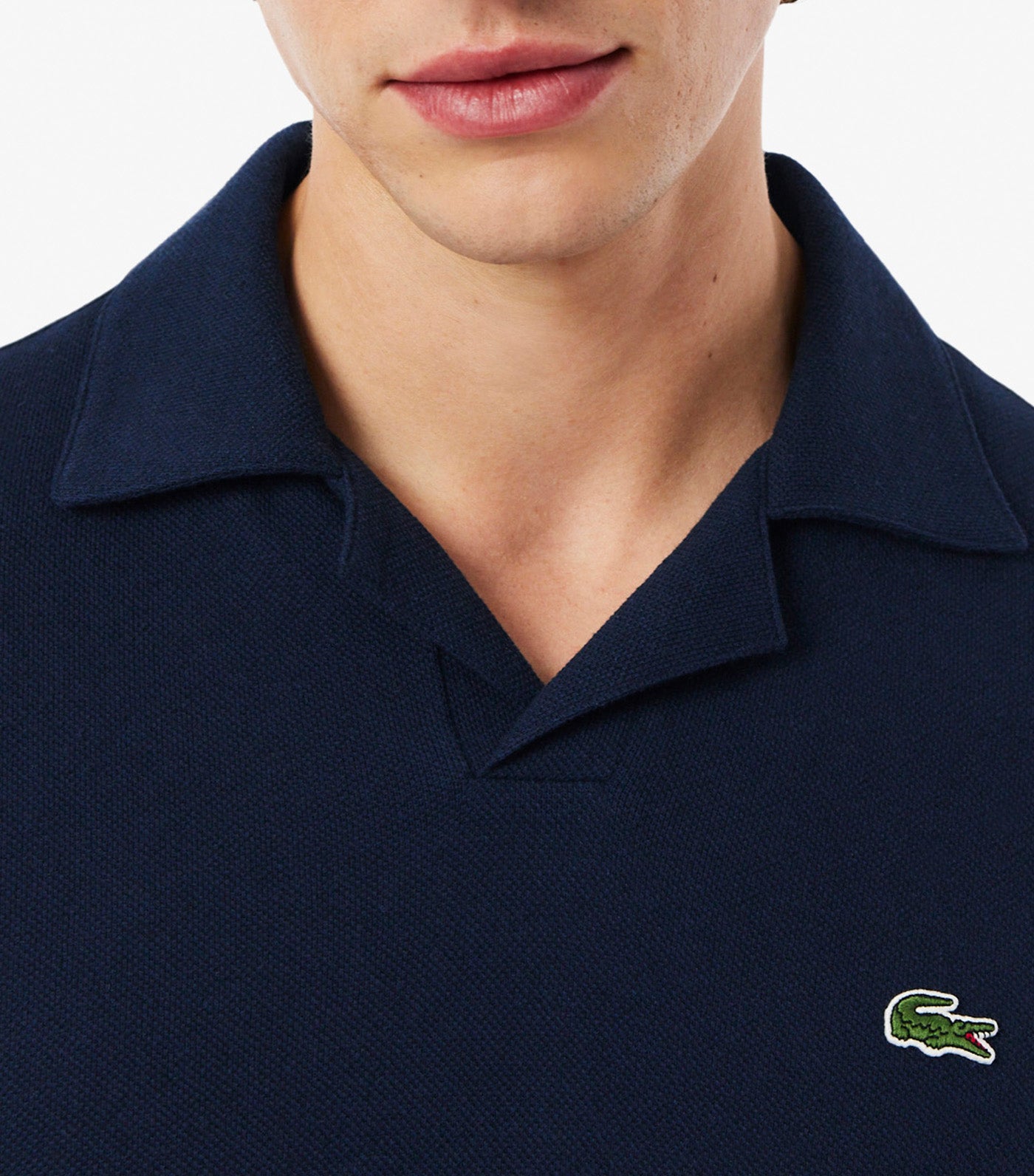 Classic Fit Cotton-Linen Polo Shirt