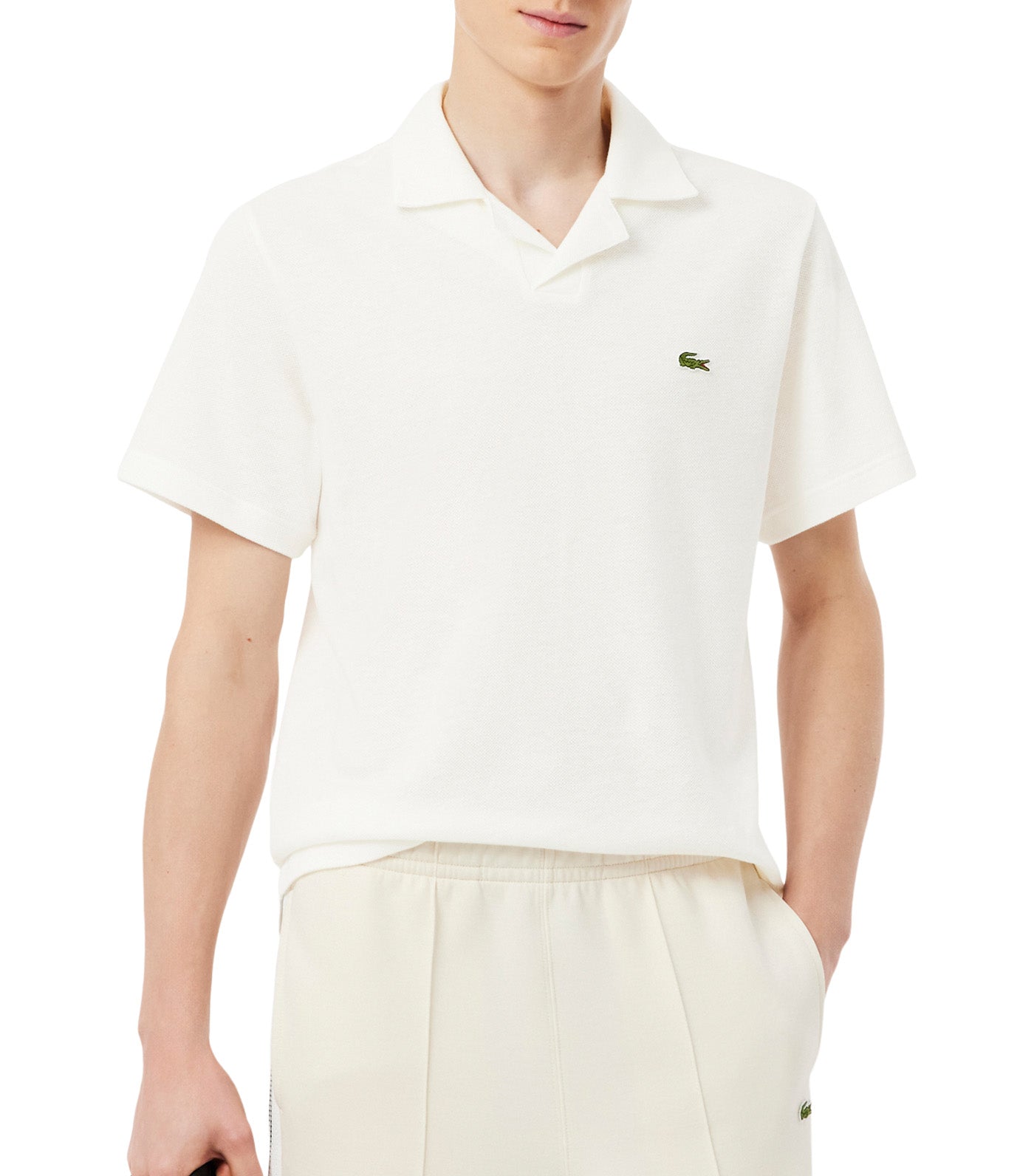 Classic Fit Cotton-Linen Polo Shirt