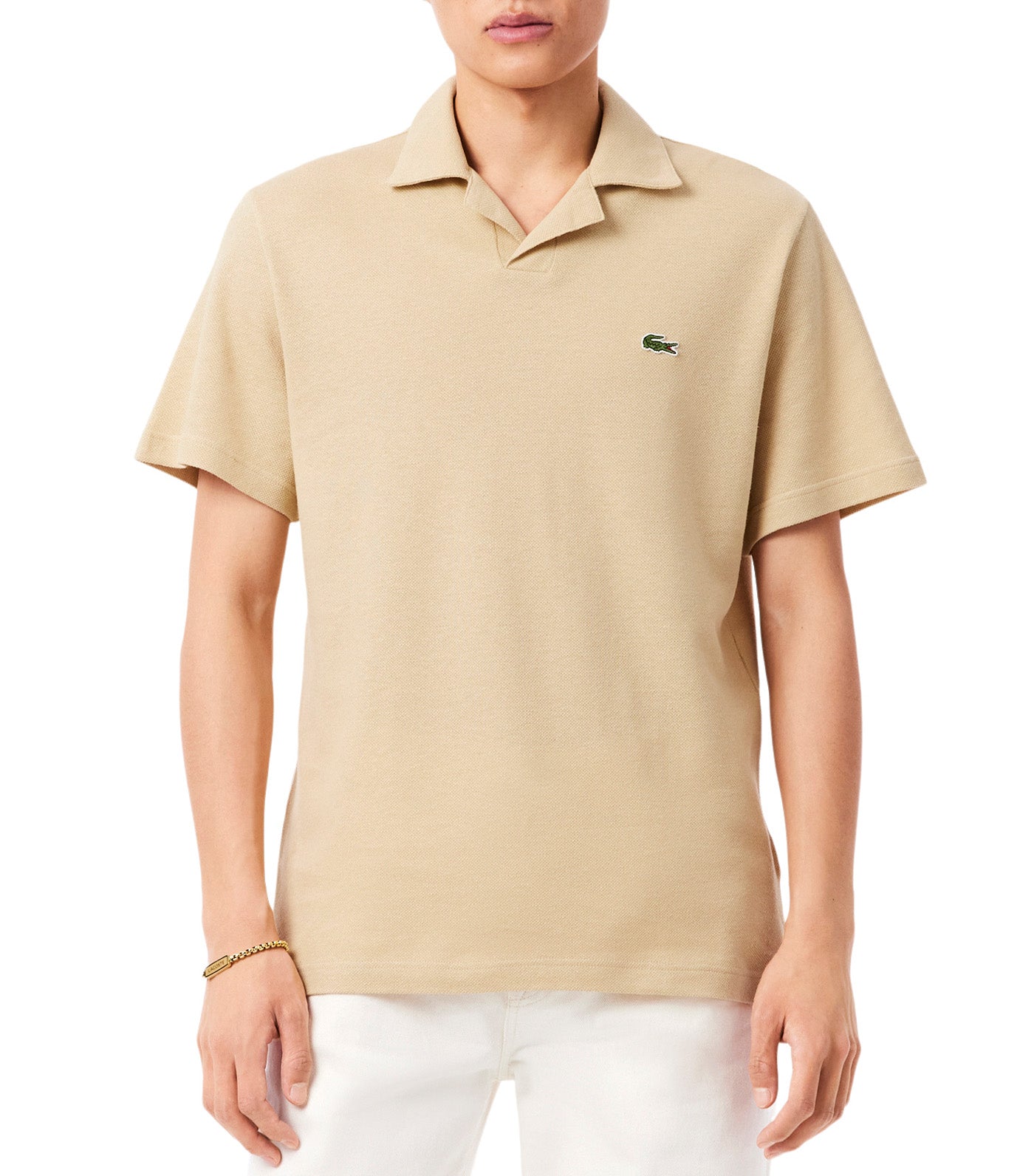Classic Fit Cotton-Linen Polo Shirt