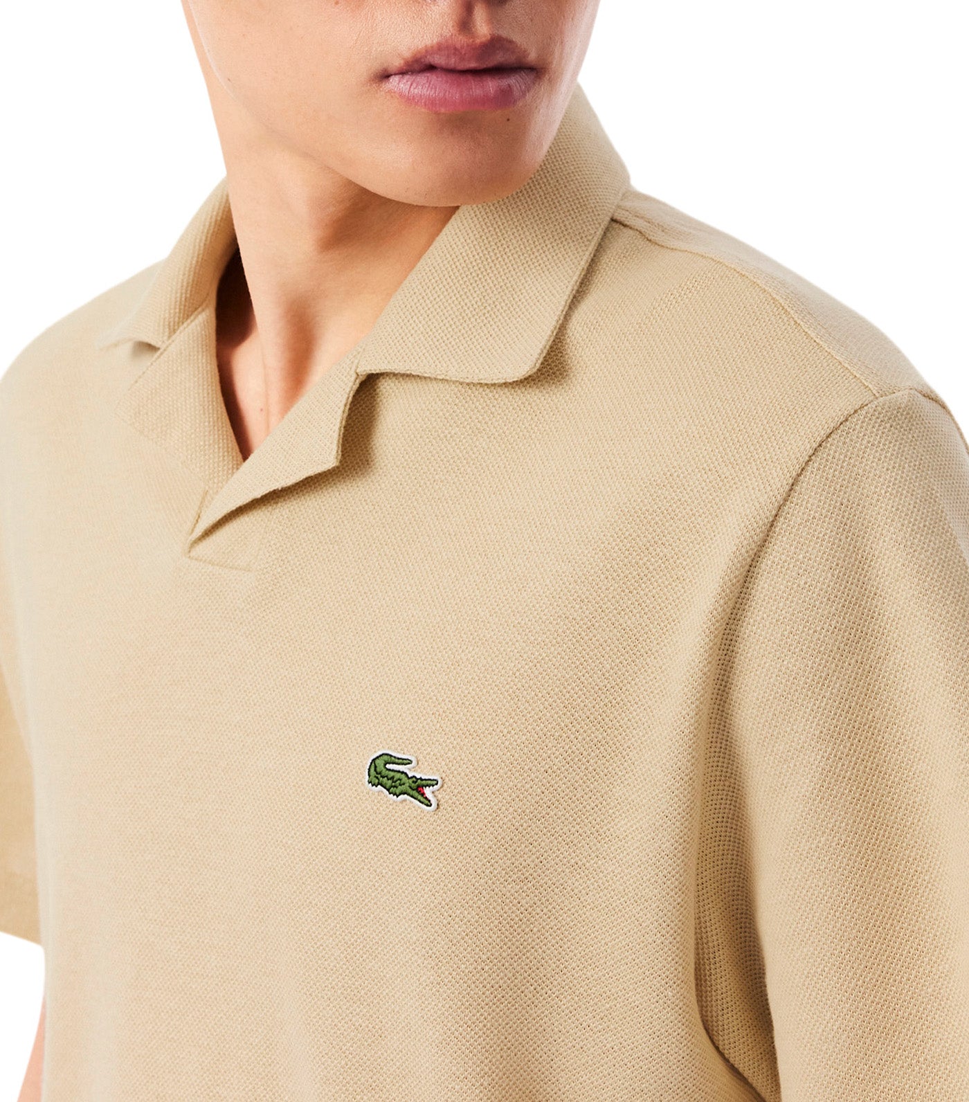 Classic Fit Cotton-Linen Polo Shirt