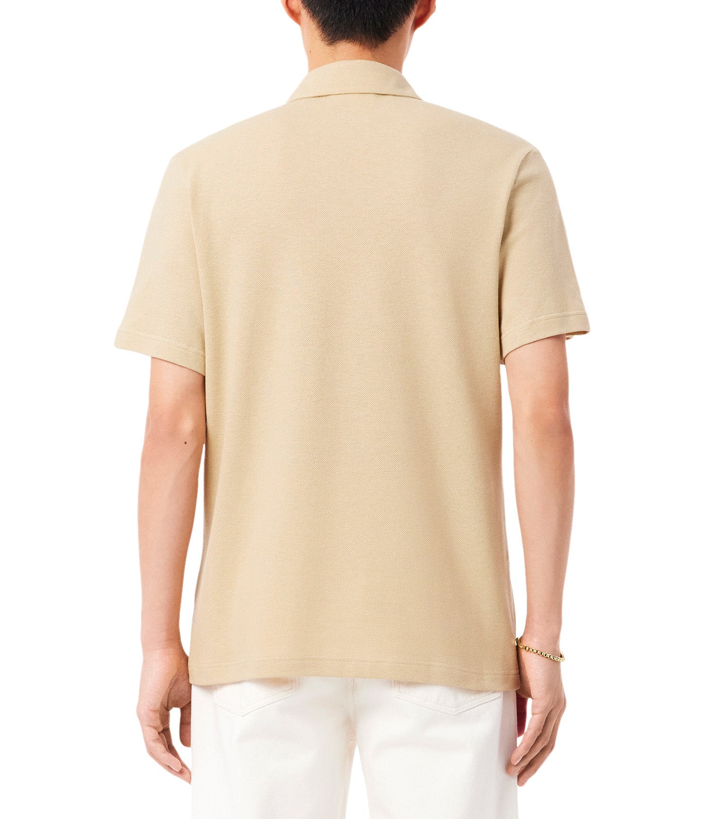 Classic Fit Cotton-Linen Polo Shirt