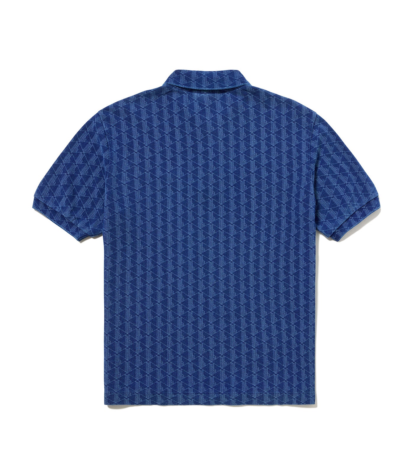 Monogram Print Piqué Polo Shirt