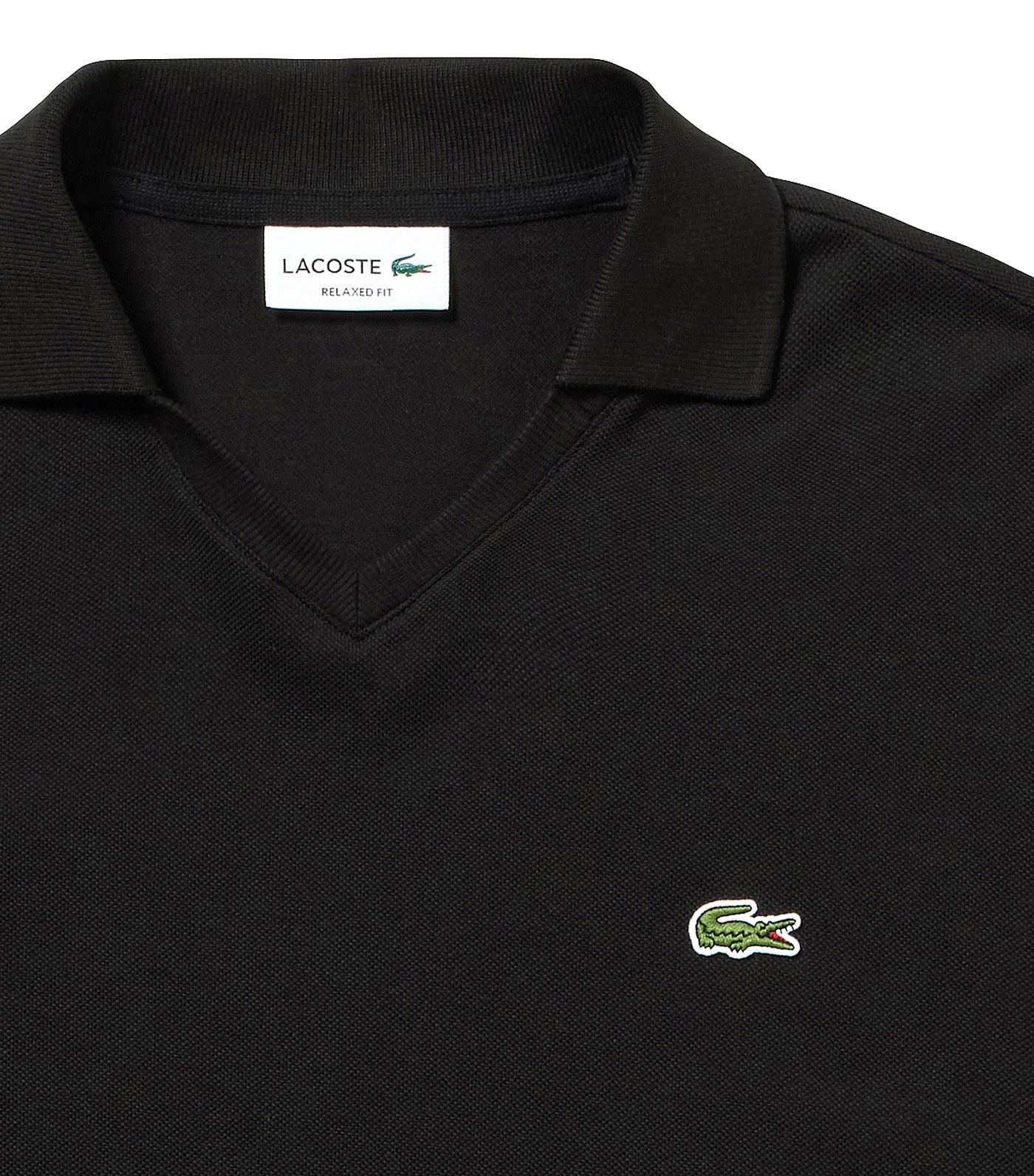 Piqué Polo Shirt Black