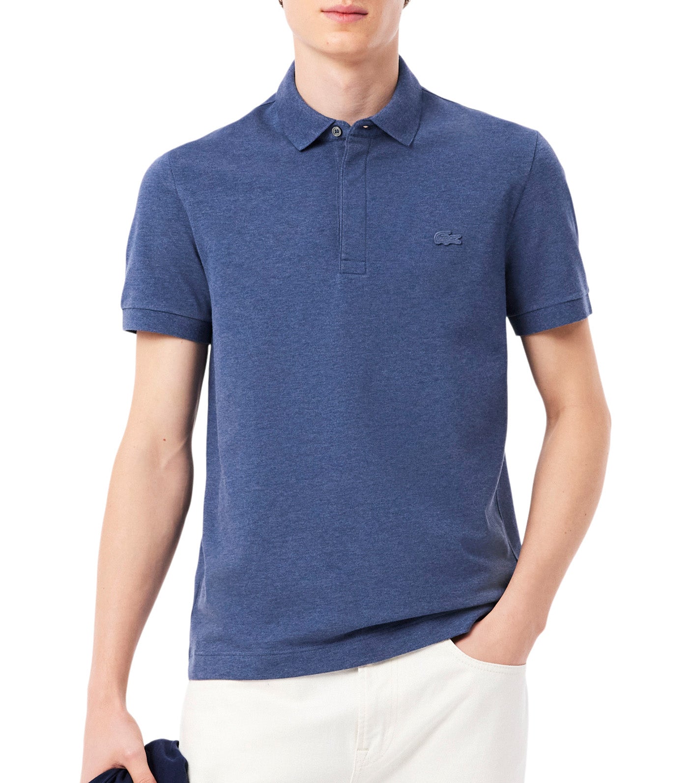 Smart Paris Stretch Cotton Piqué Polo Shirt