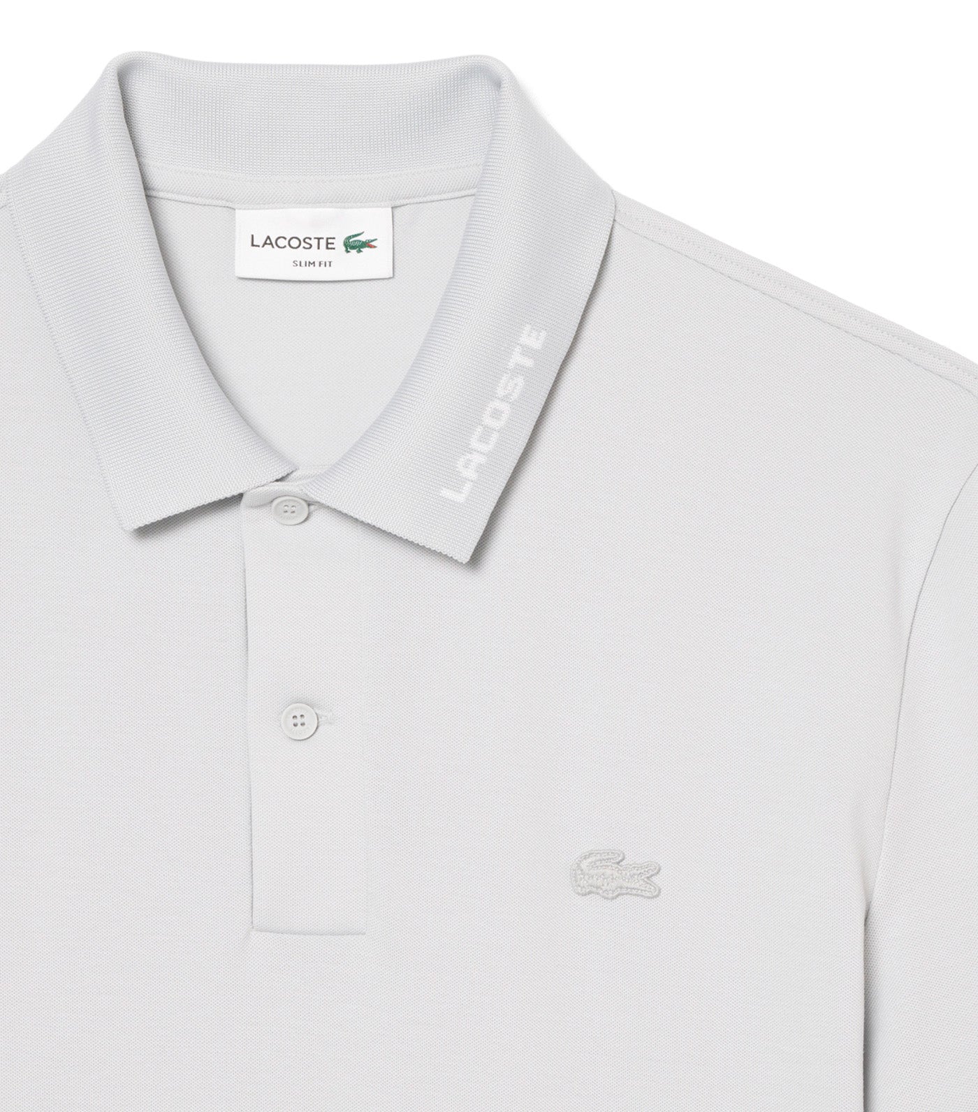 Slim Fit Jacquard Branded Piqué Polo Shirt