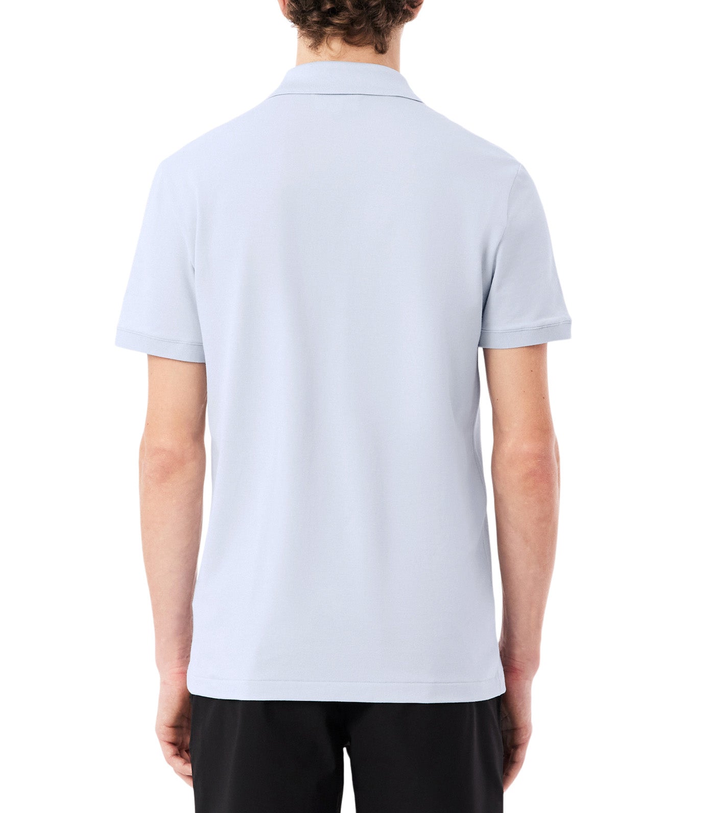 Slim Fit Jacquard Branded Piqué Polo Shirt