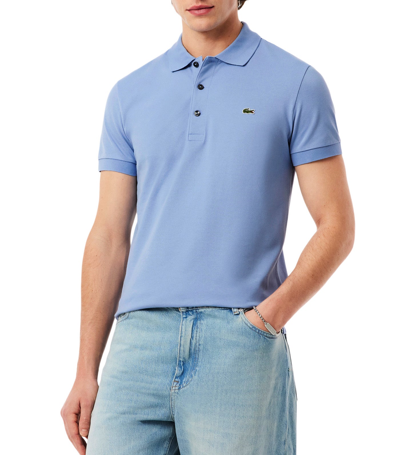 Slim Fit Stretch Petit Piqué Polo Shirt