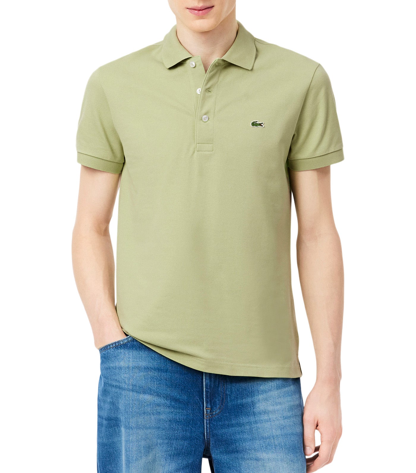Slim Fit Stretch Piqué Polo Shirt