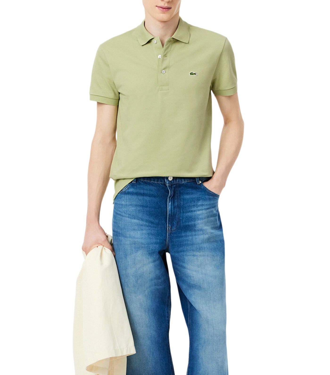 Slim Fit Stretch Piqué Polo Shirt