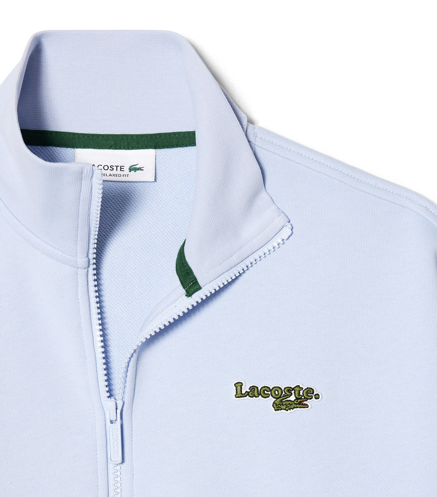 Relaxed Fit Zipped Badge Sweatshirt