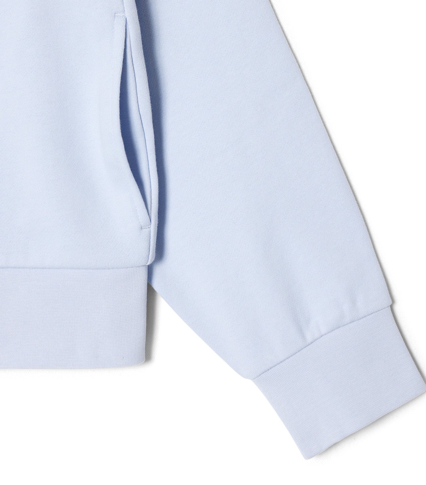 Relaxed Fit Zipped Badge Sweatshirt