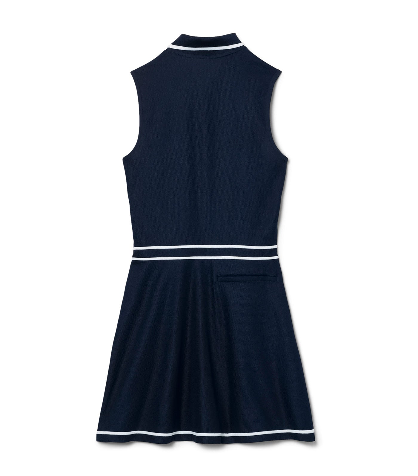 Ultra Dry Heritage Trim Golf Dress Navy Blue/White-Navy Blue