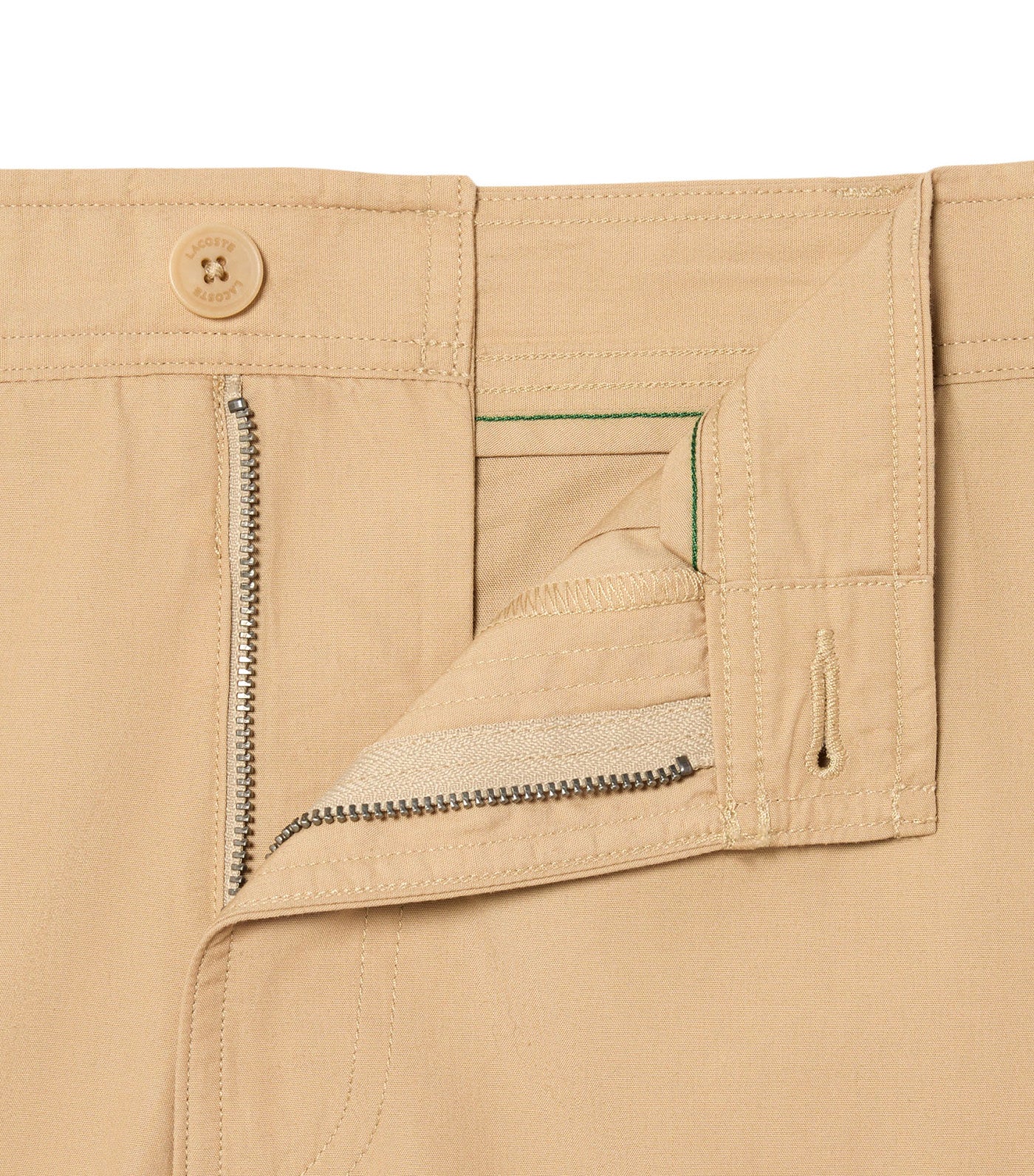 Lacoste Straight Fit Cotton Twill Cargo Bermuda Shorts Viennese