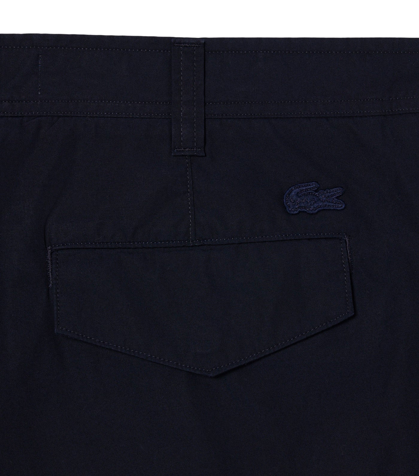 Lacoste Straight Fit Cotton Twill Cargo Bermuda Shorts Abysm