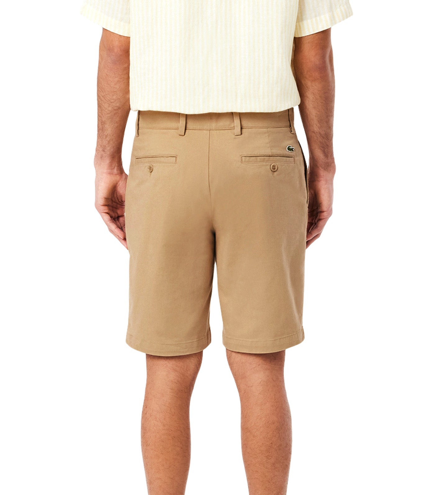 Lacoste Regular Fit Stretch Cotton Chino Bermuda Shorts Viennese