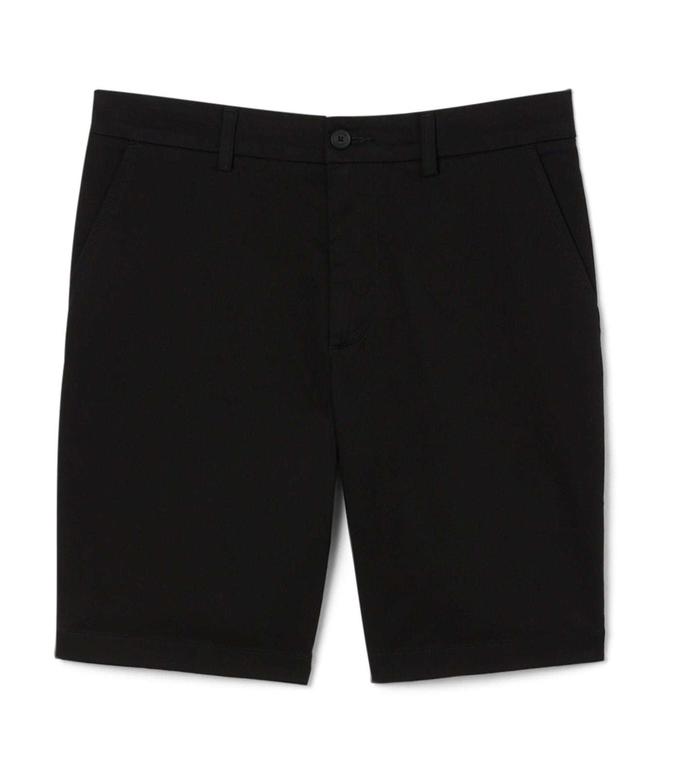 Lacoste Regular Fit Stretch Cotton Chino Bermuda Shorts Black