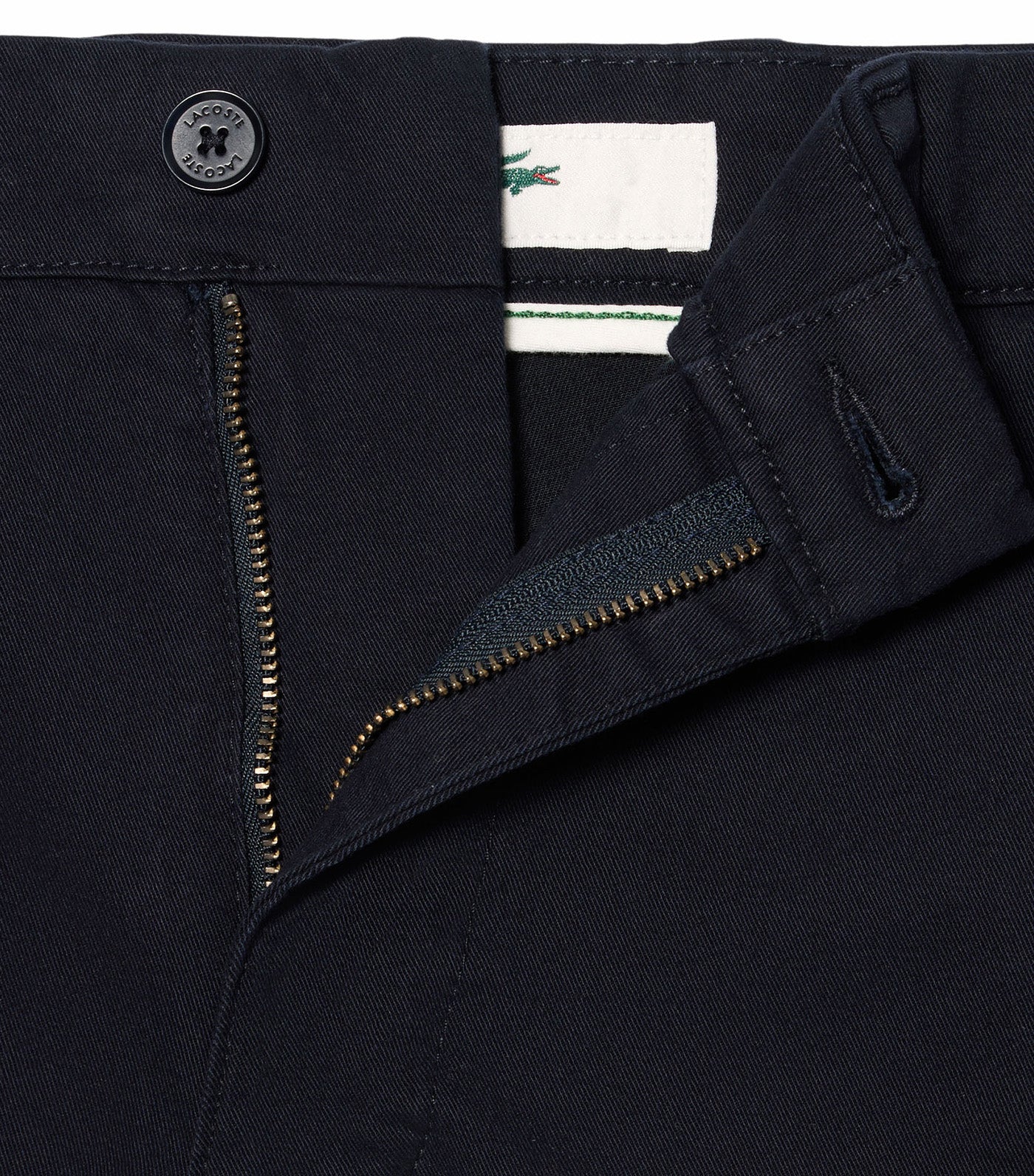 Regular Fit Stretch Cotton Chino Bermuda Shorts Abysm
