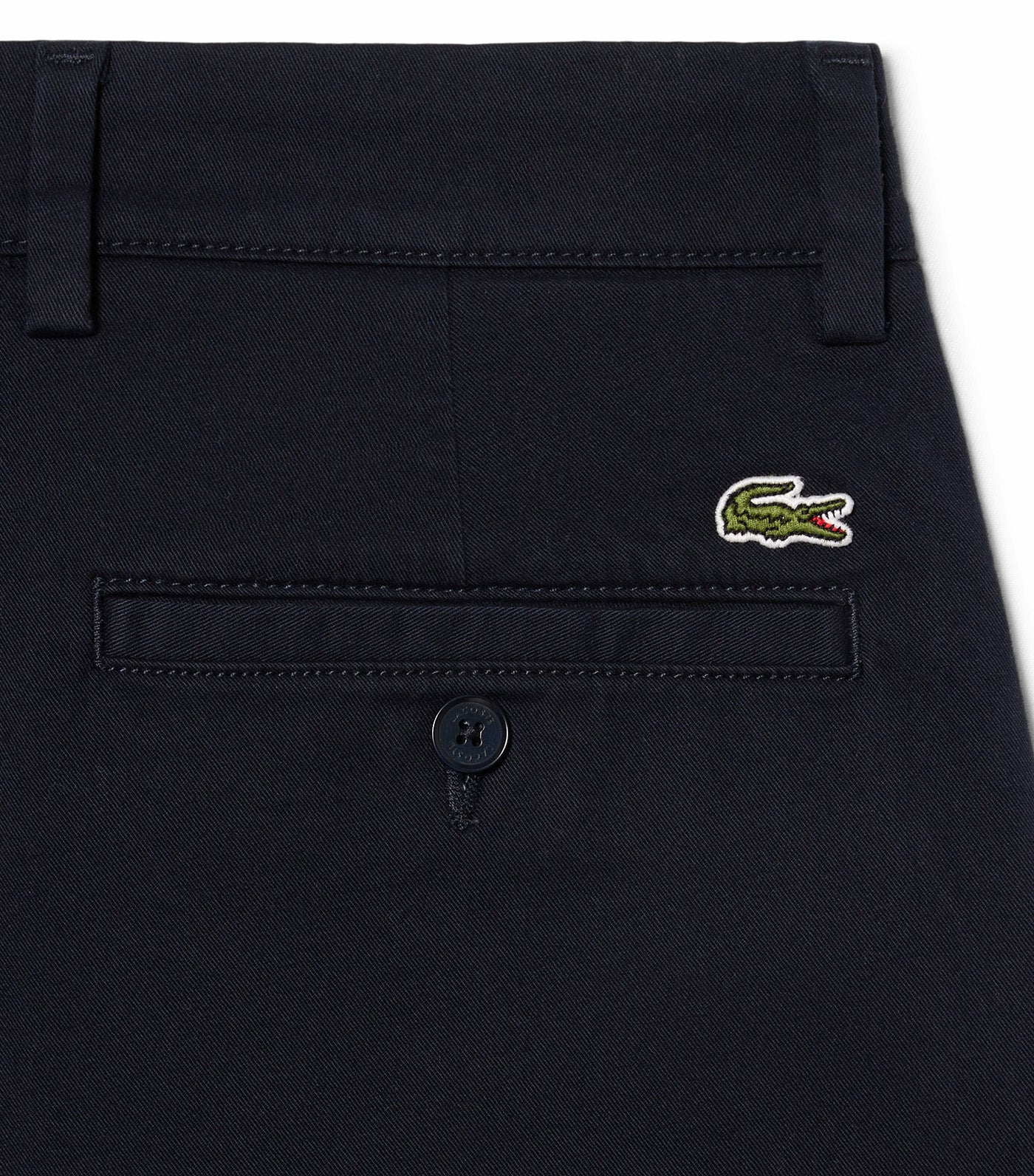 Regular Fit Stretch Cotton Chino Bermuda Shorts Abysm