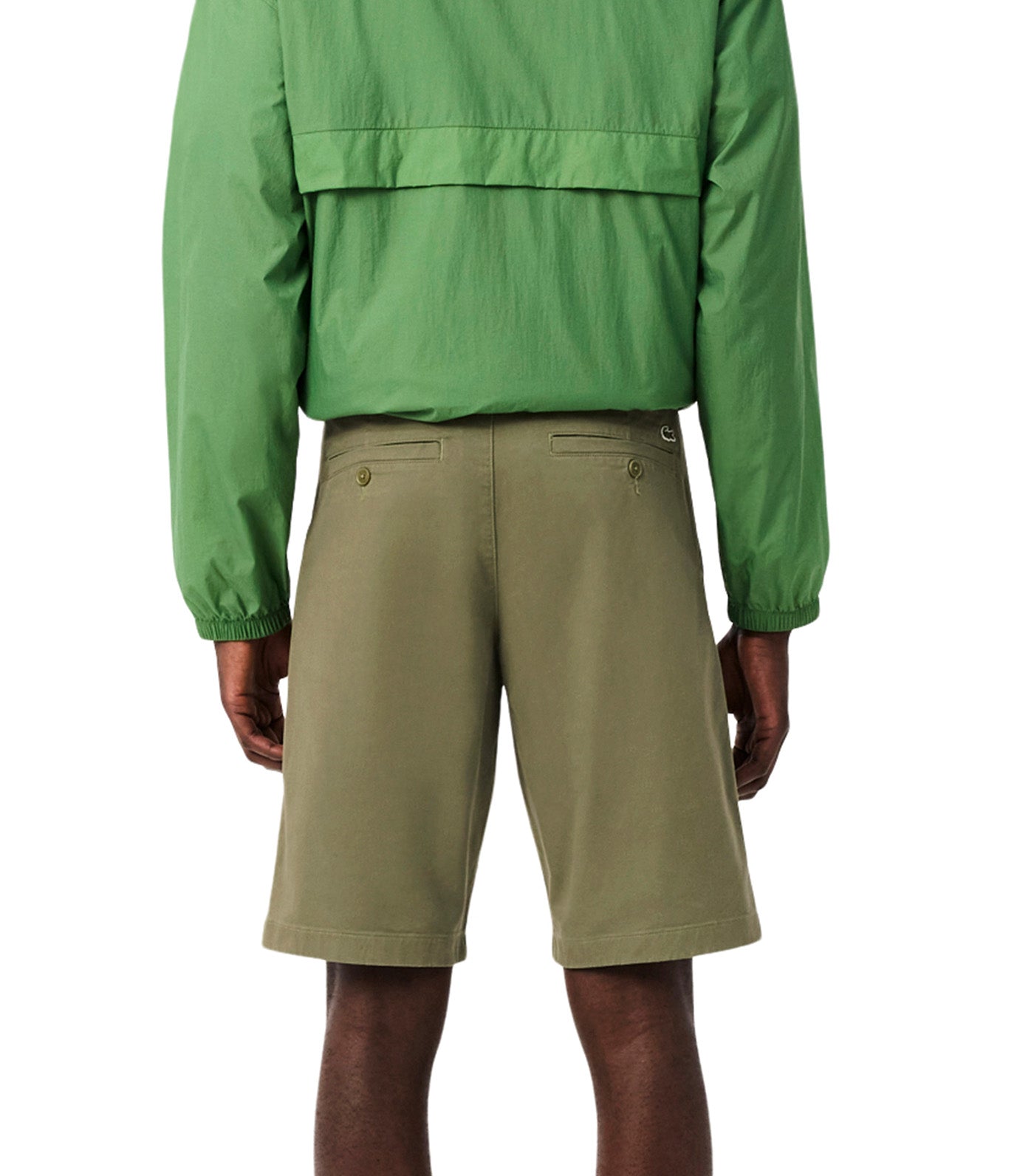 Lacoste Stretch Twill Chino Shorts Khaki