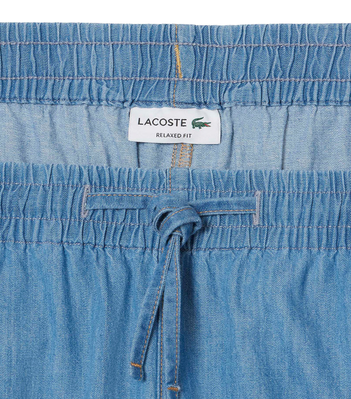 Relaxed Fit Denim Shorts Blue