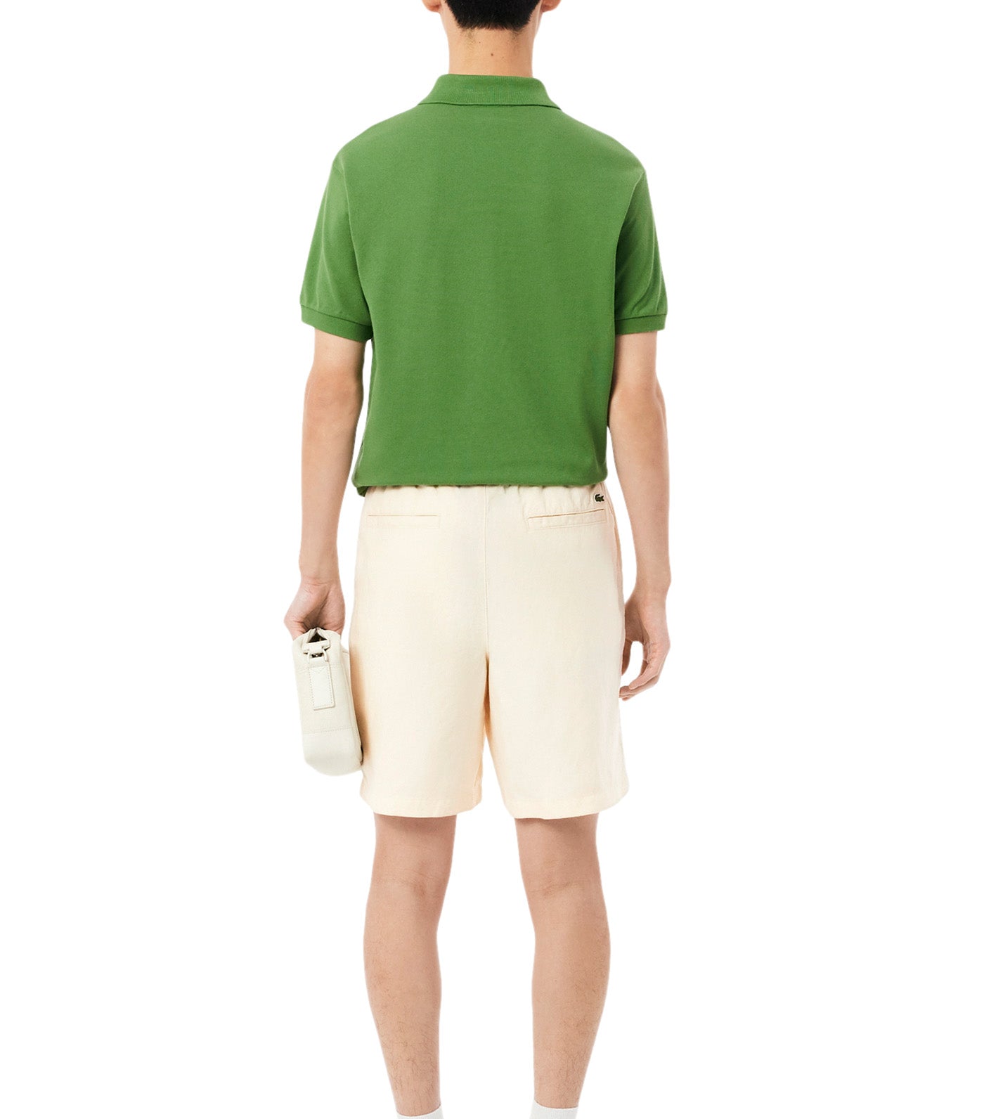 Regular Fit Linen Blend Twill Shorts Naturel Clair