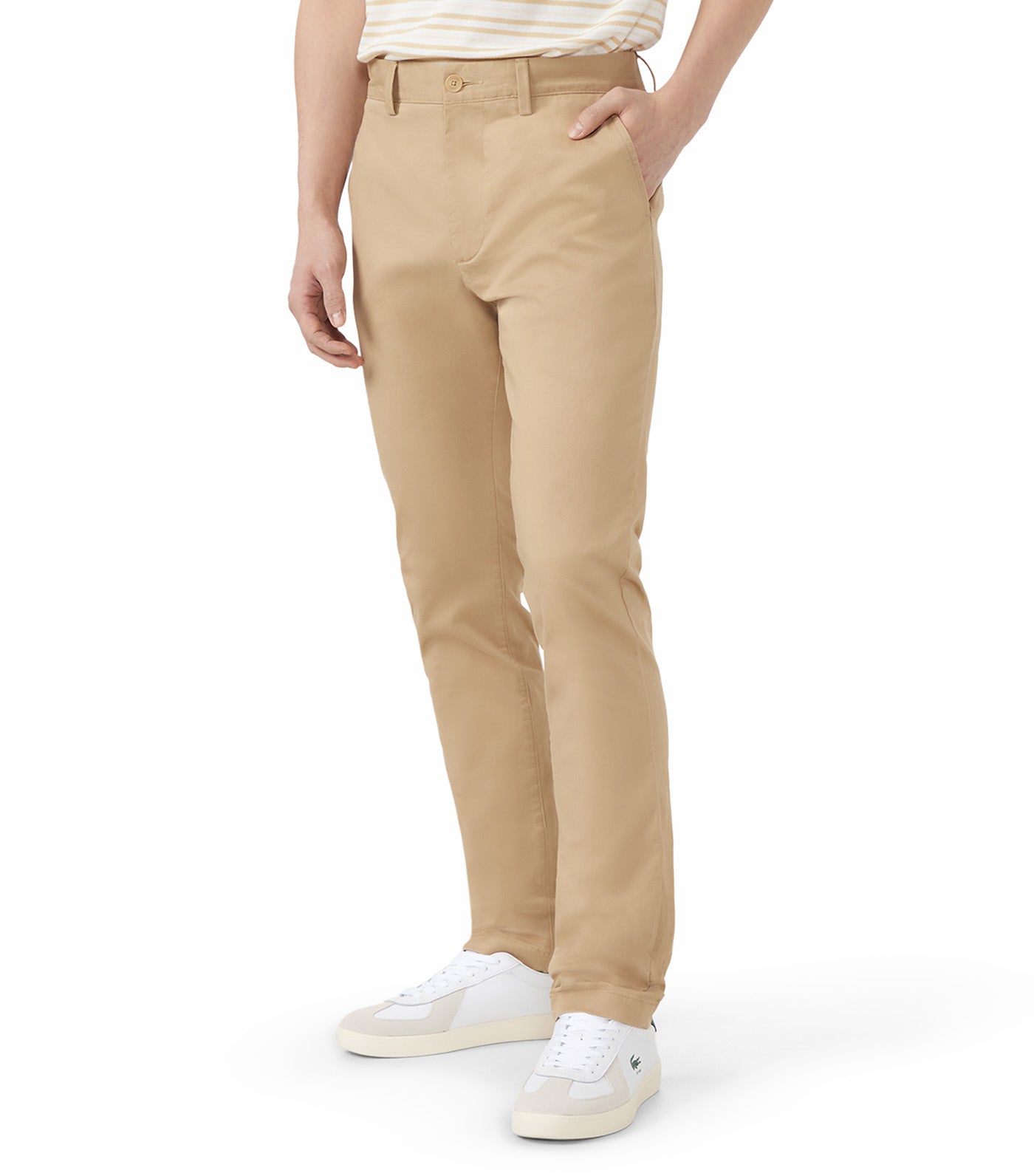 Slim Fit Stretch Twill Chino Pants Viennese