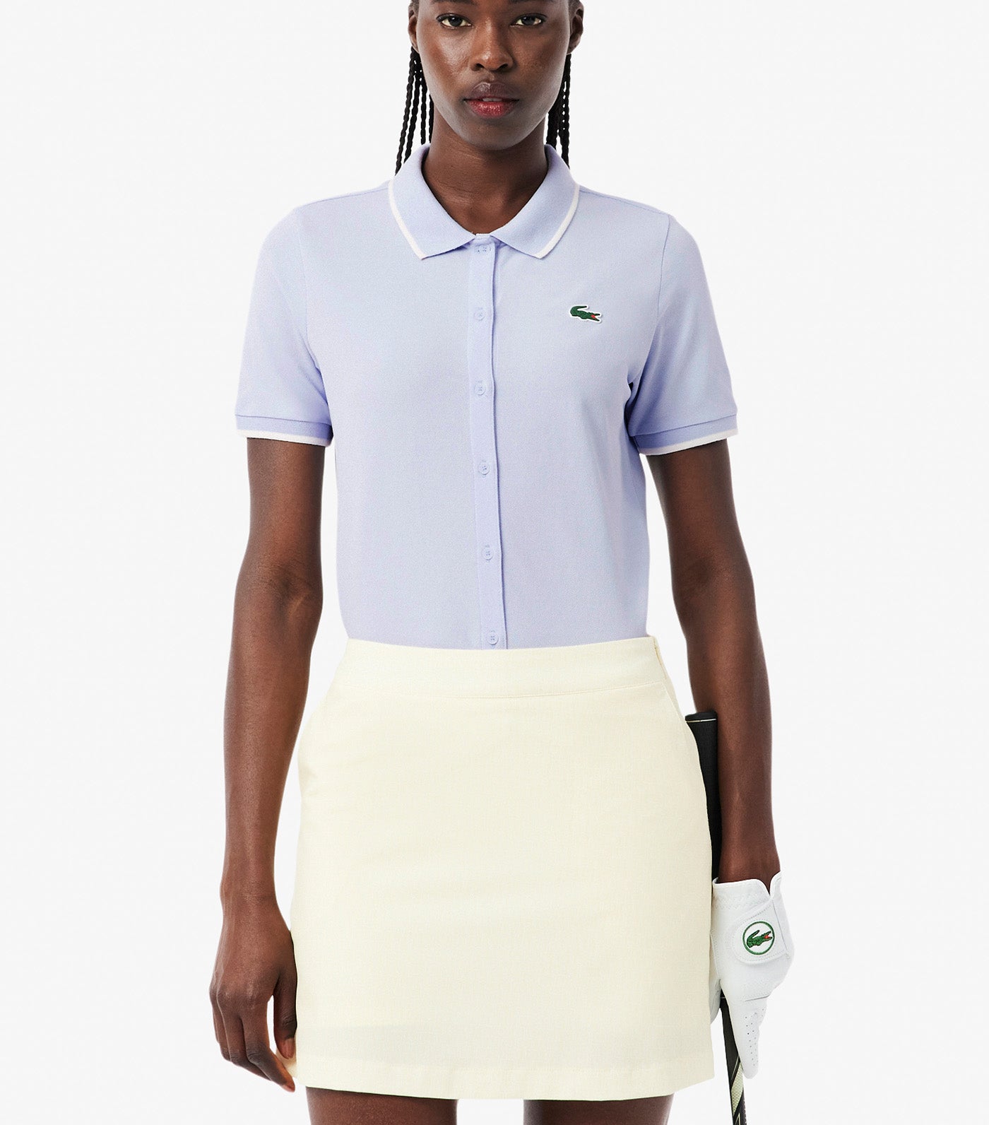 Heat Regulating Petit Piqué Golf Polo Shirt Phoenix Blue
