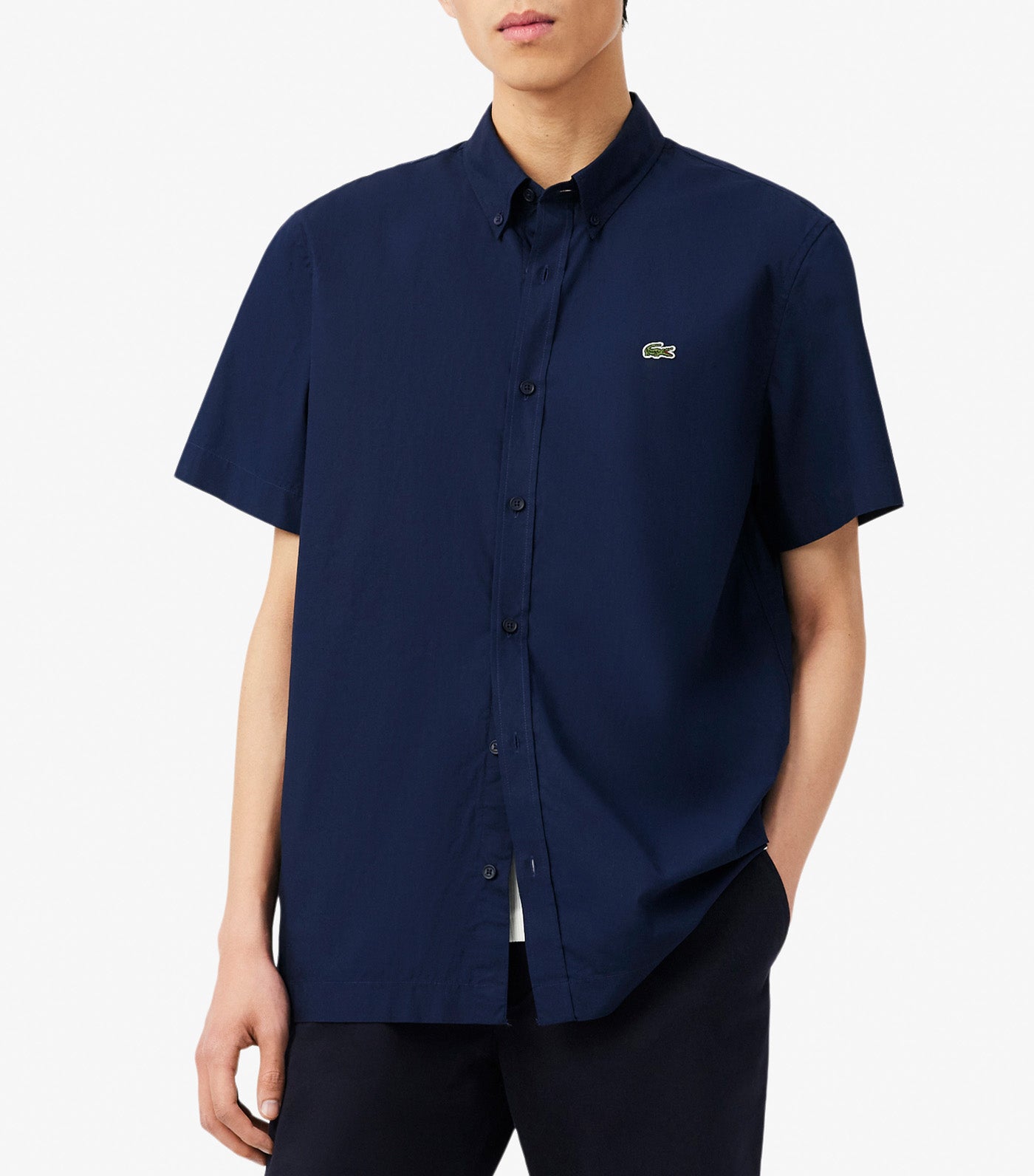 Regular Fit Short Sleeved Poplin Shirt