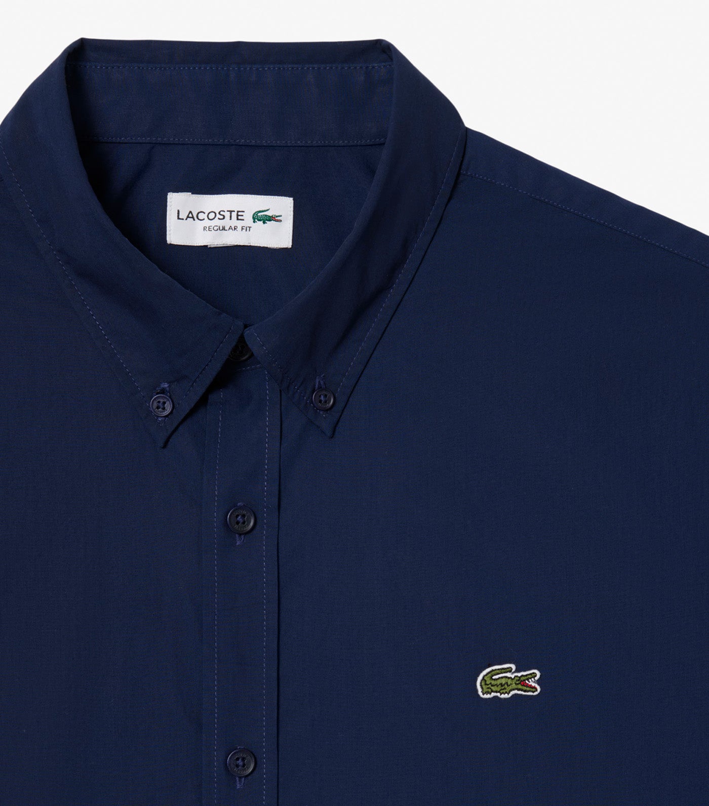 Regular Fit Short Sleeved Poplin Shirt