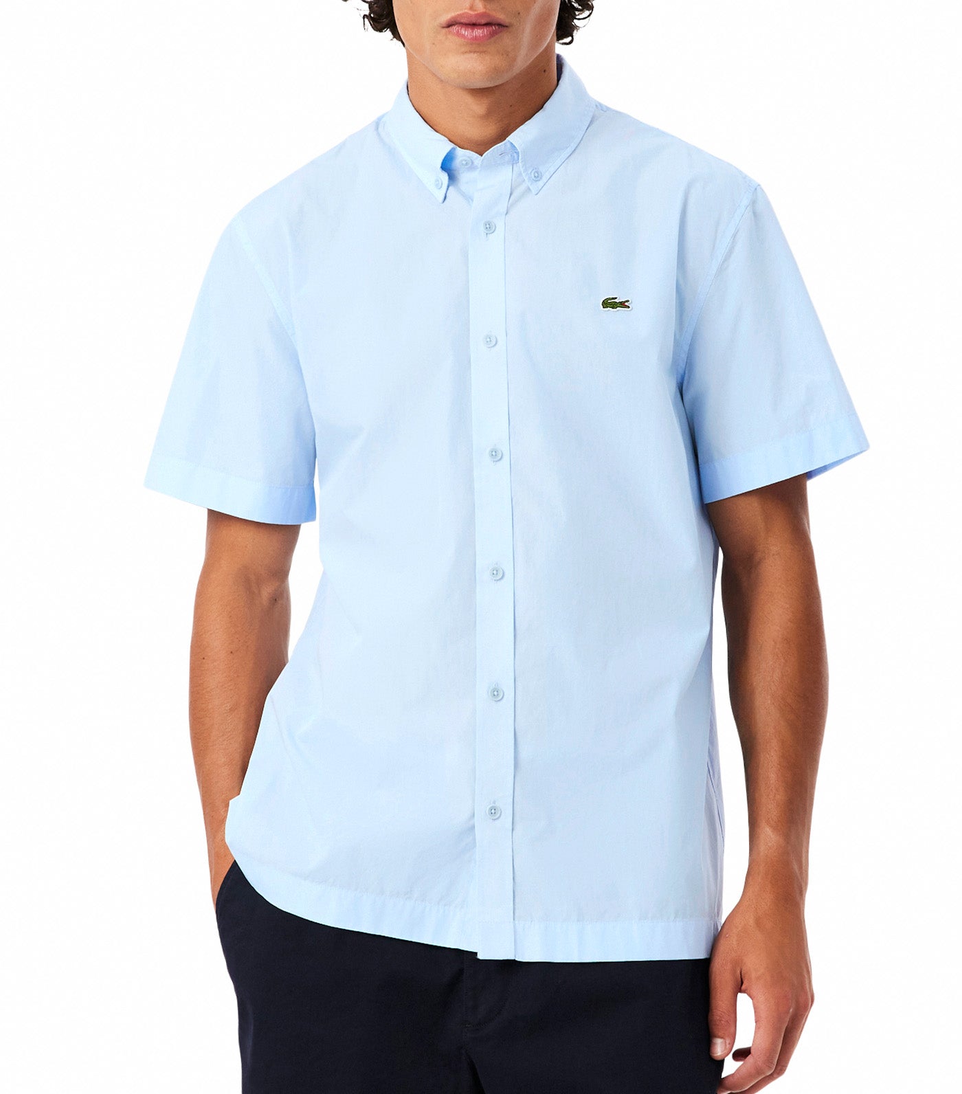 Regular Fit Short Sleeved Poplin Shirt