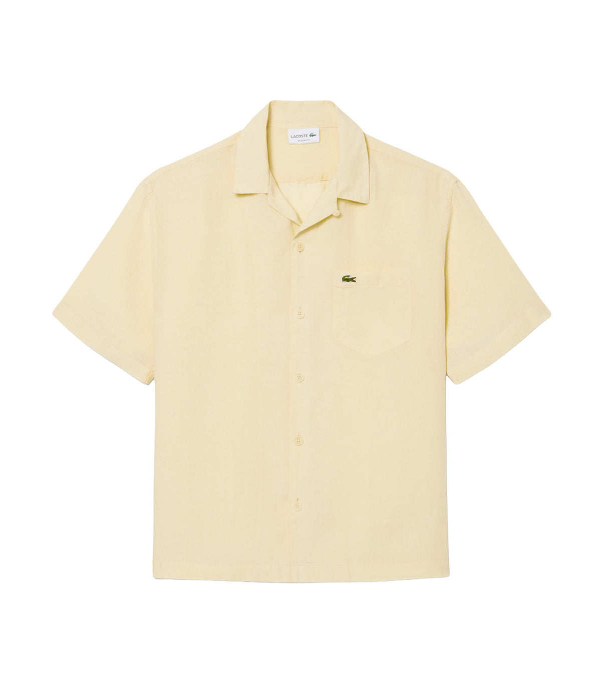 Relaxed Fit Linen Shirt Naturel Clair