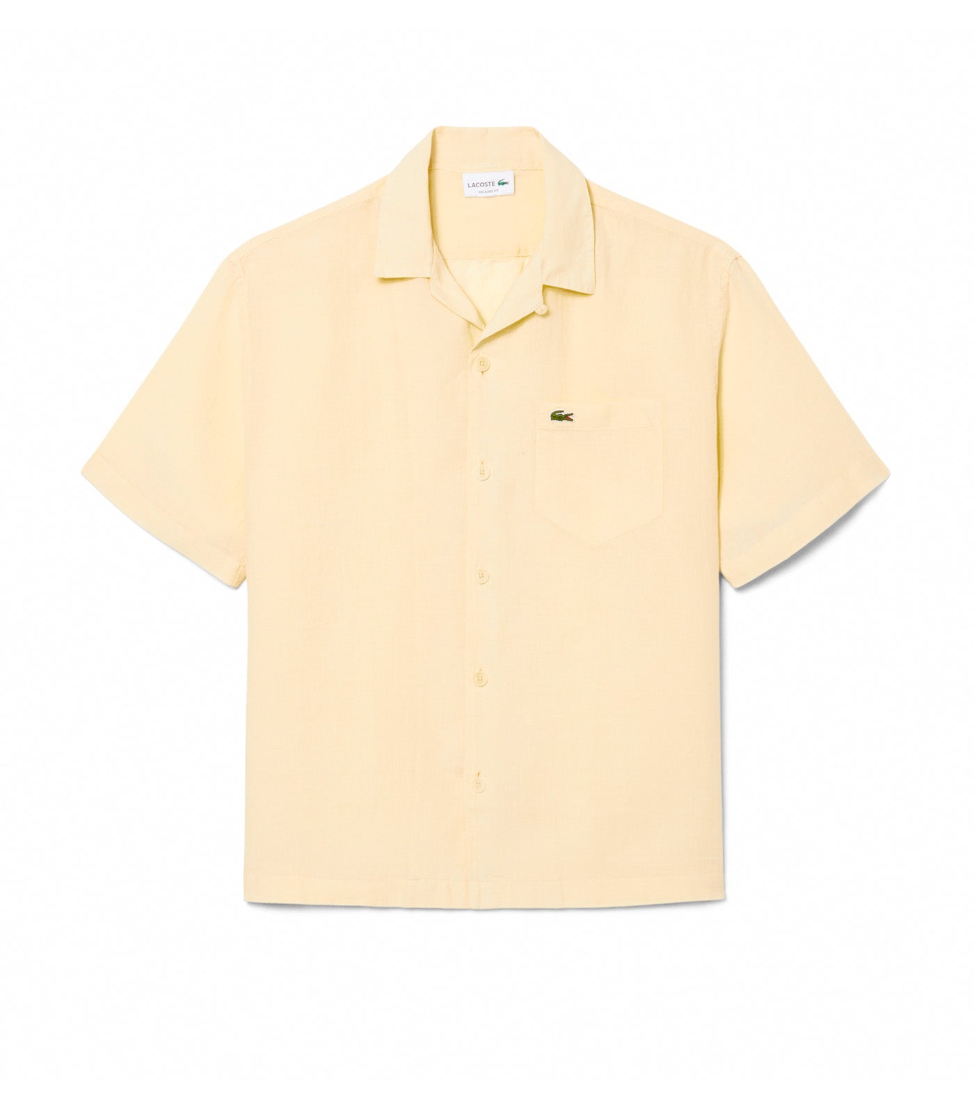 Relaxed Fit Linen Shirt Naturel Clair