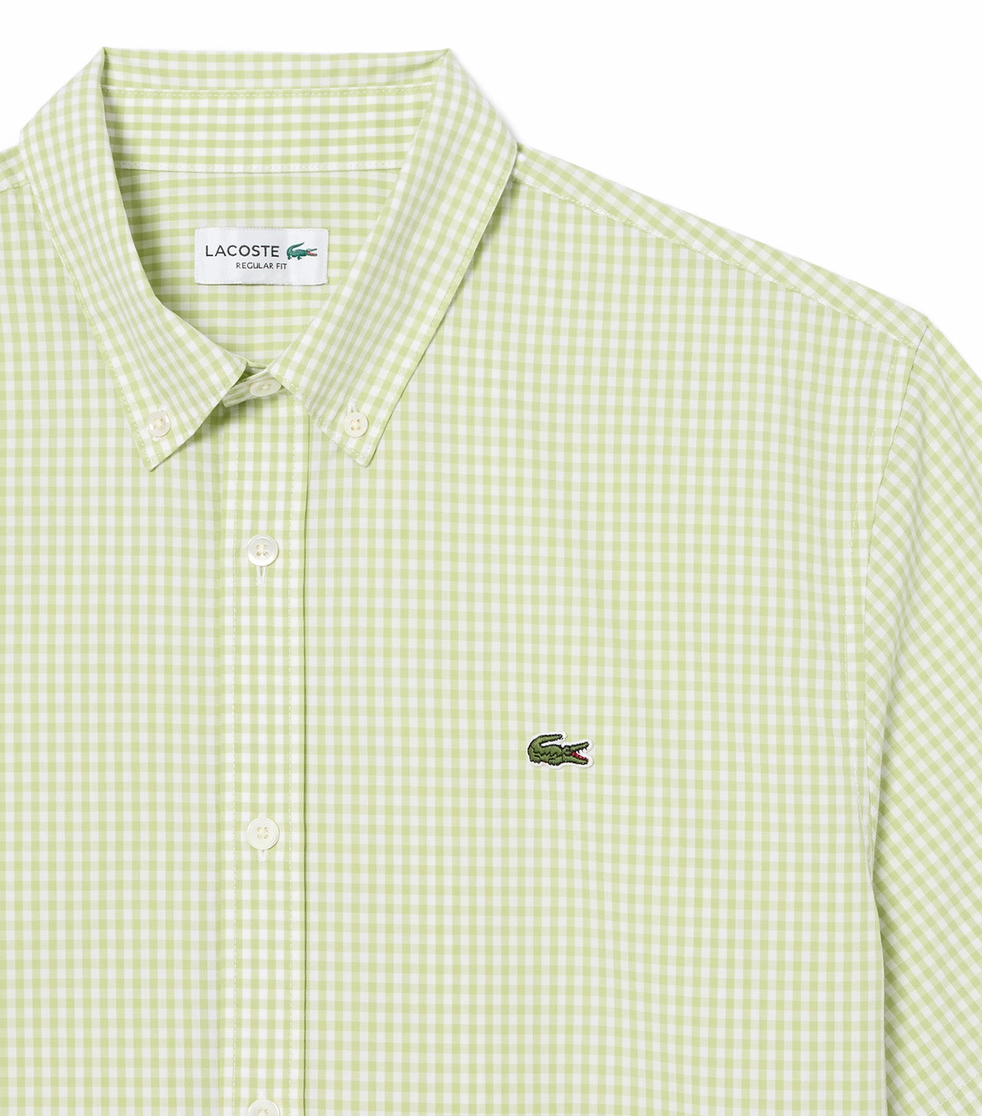 Regular Fit Short Sleeved Plaid Shirt