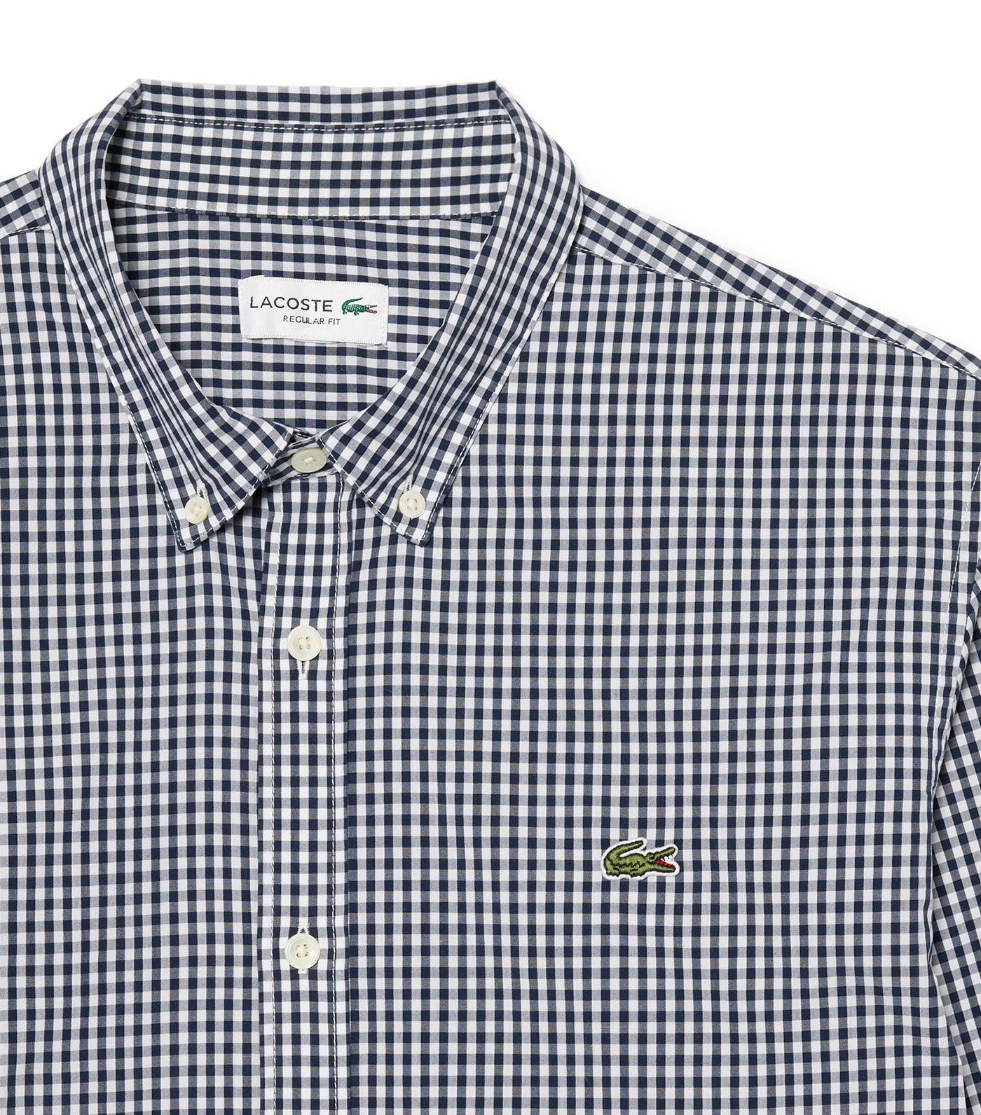 Regular Fit Plaid Poplin Shirt