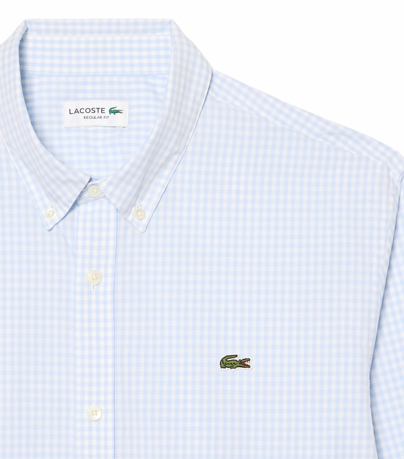 Regular Fit Plaid Poplin Shirt