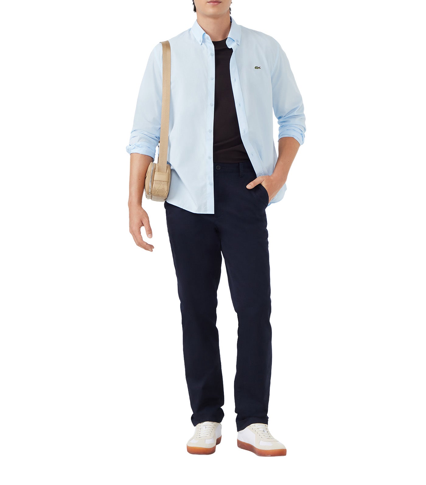Regular Fit Stretch Poplin Shirt Rill