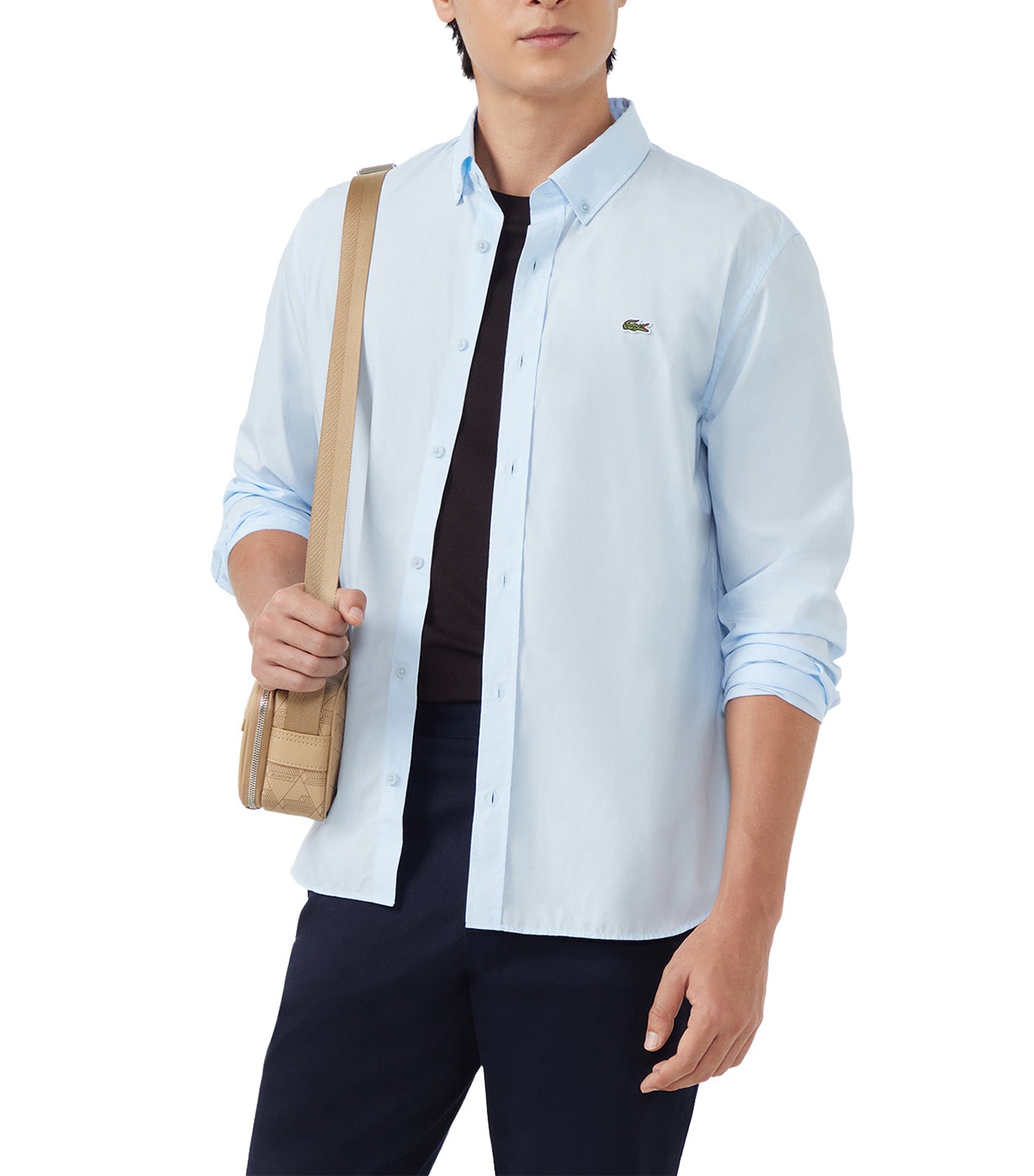 Regular Fit Stretch Poplin Shirt Rill
