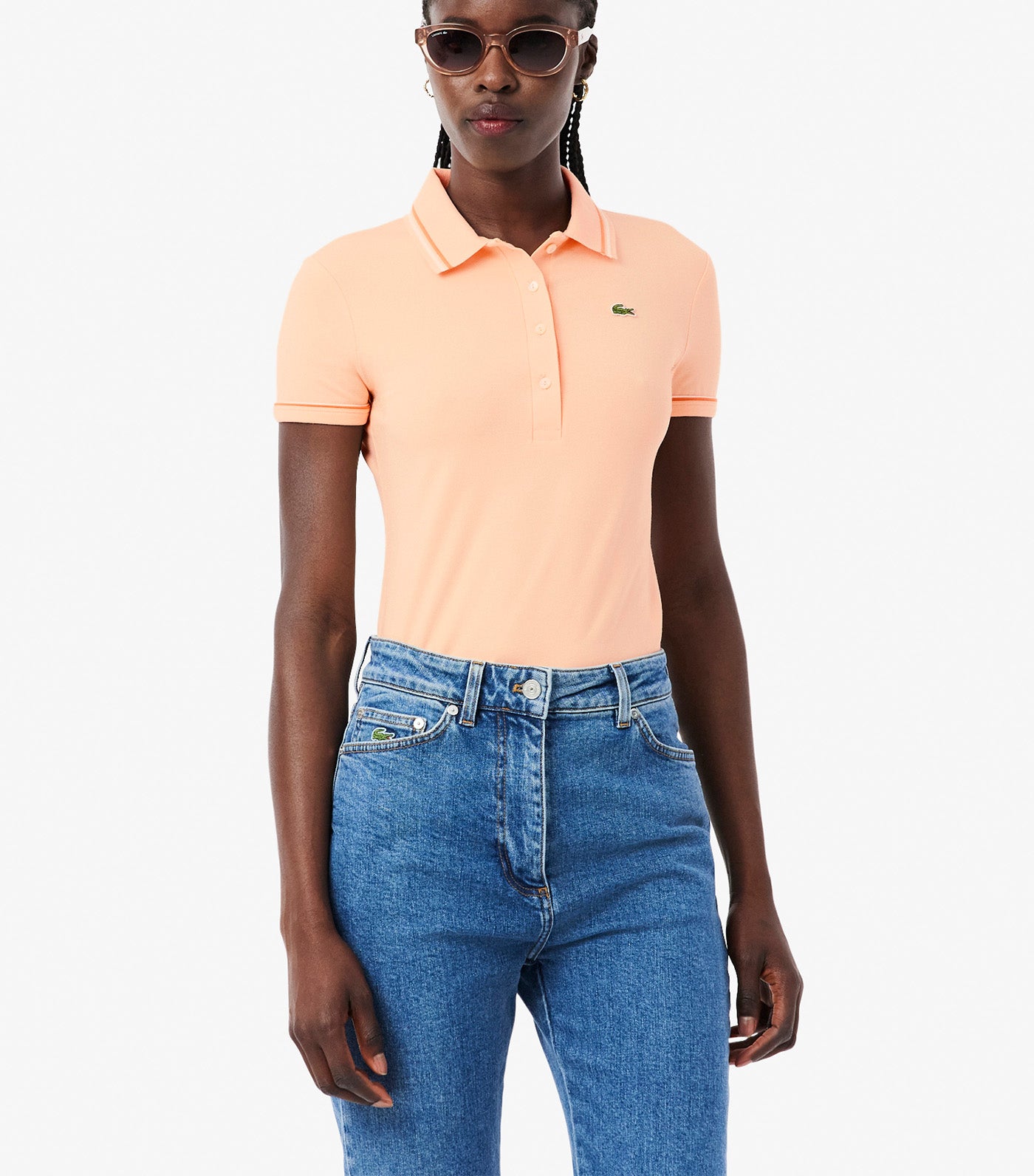 L.12.D Slim Fit Trim Detail Polo Shirt