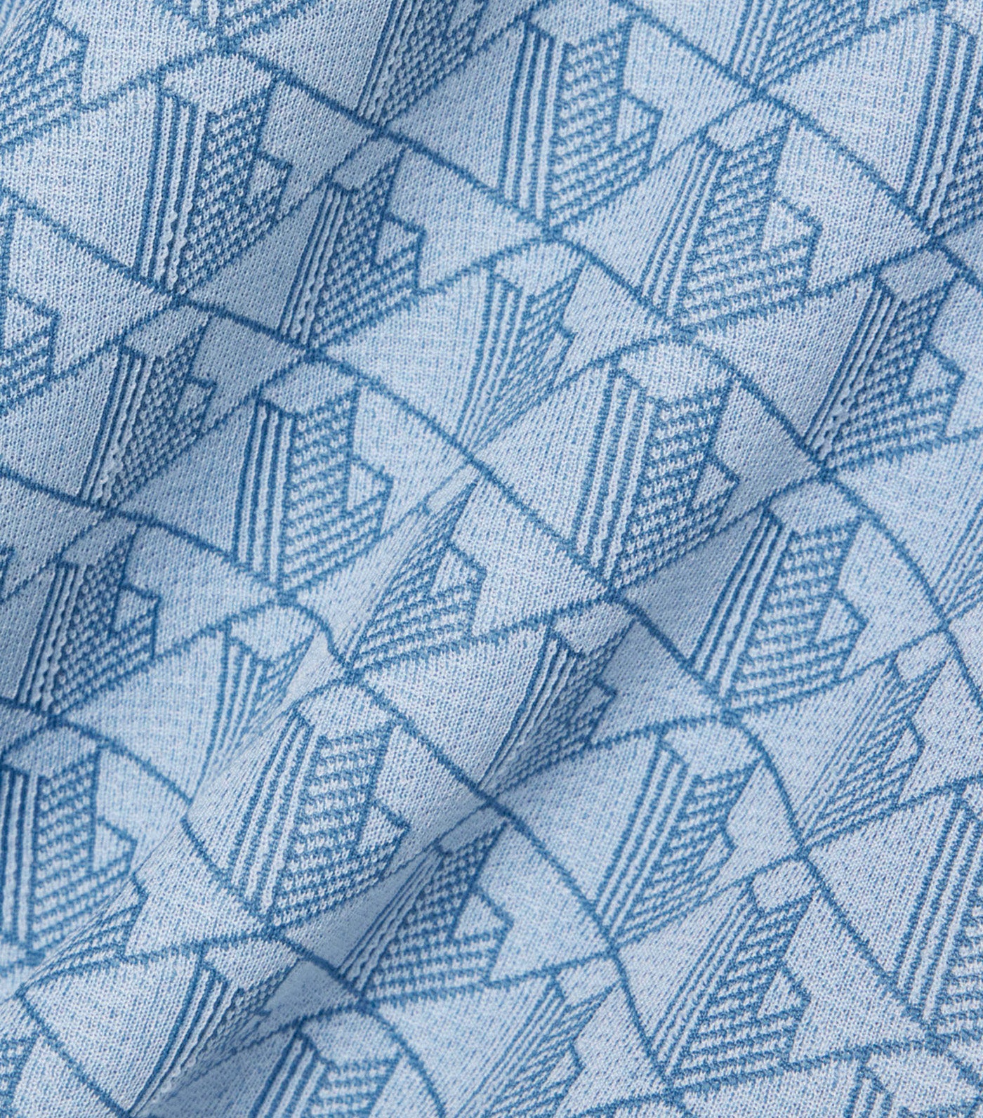 Lacoste Classic Fit Contrast Collar Monogram Motif Polo Shirt Pheonix Blue/Abyss Blue