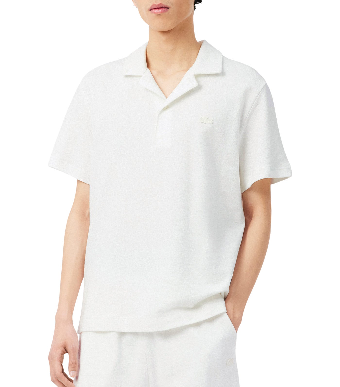 Classic Fit Textured Polo Shirt