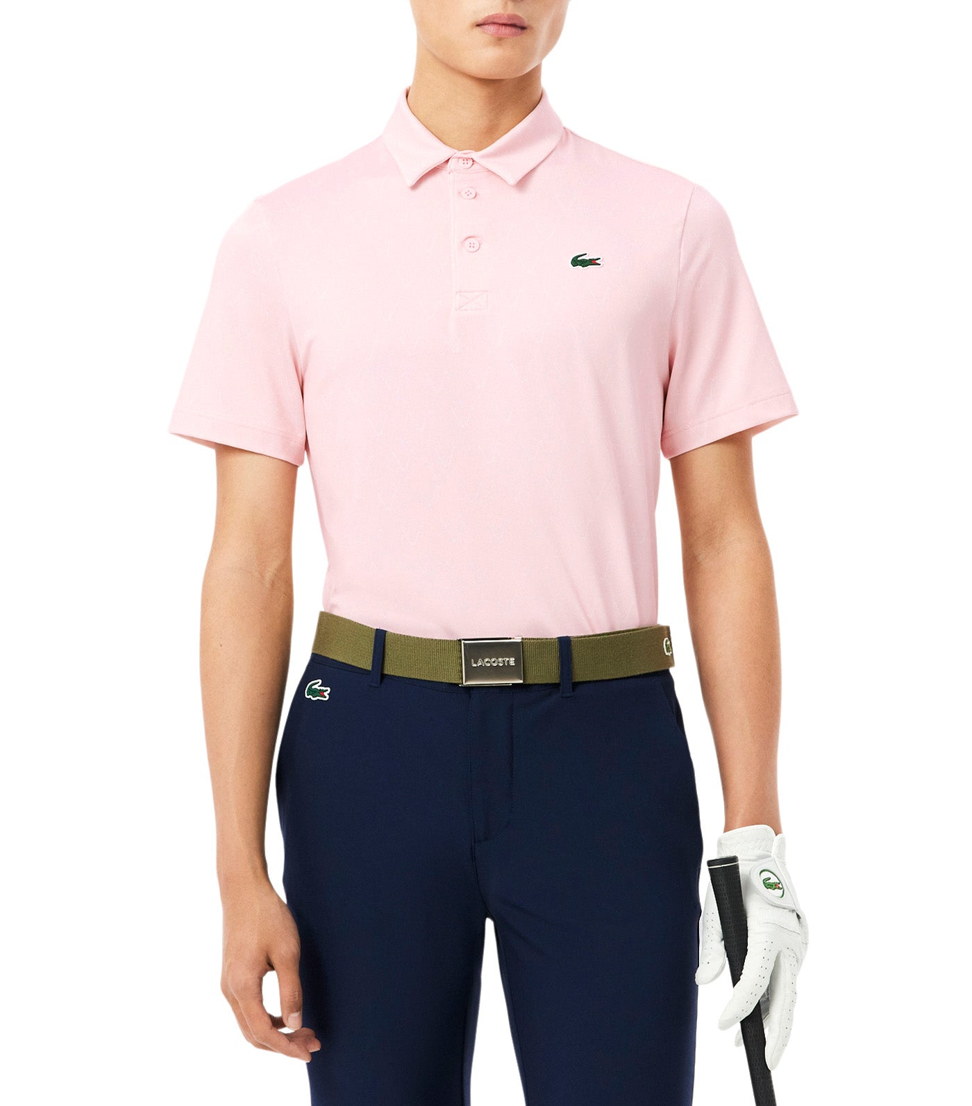 Regular Fit Printed Golf Polo Shirt
