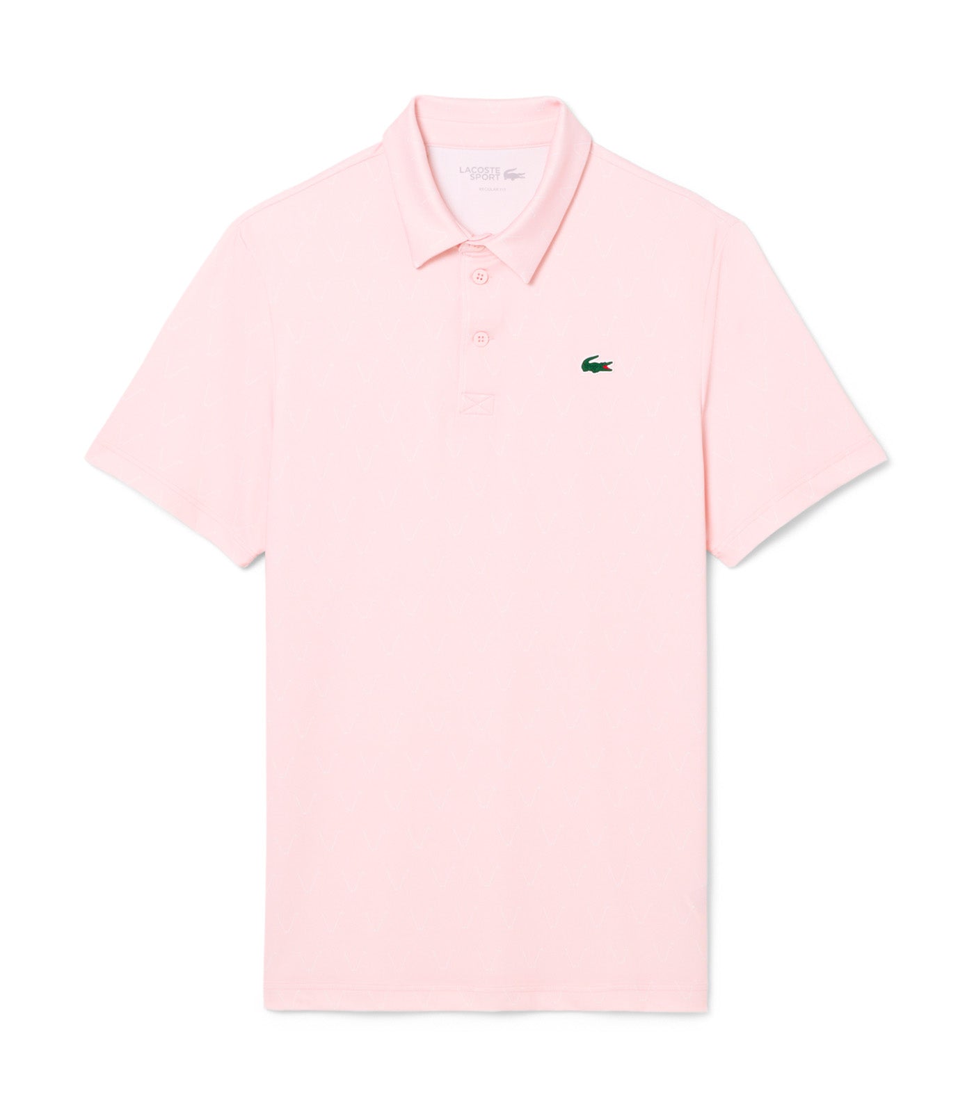 Regular Fit Printed Golf Polo Shirt