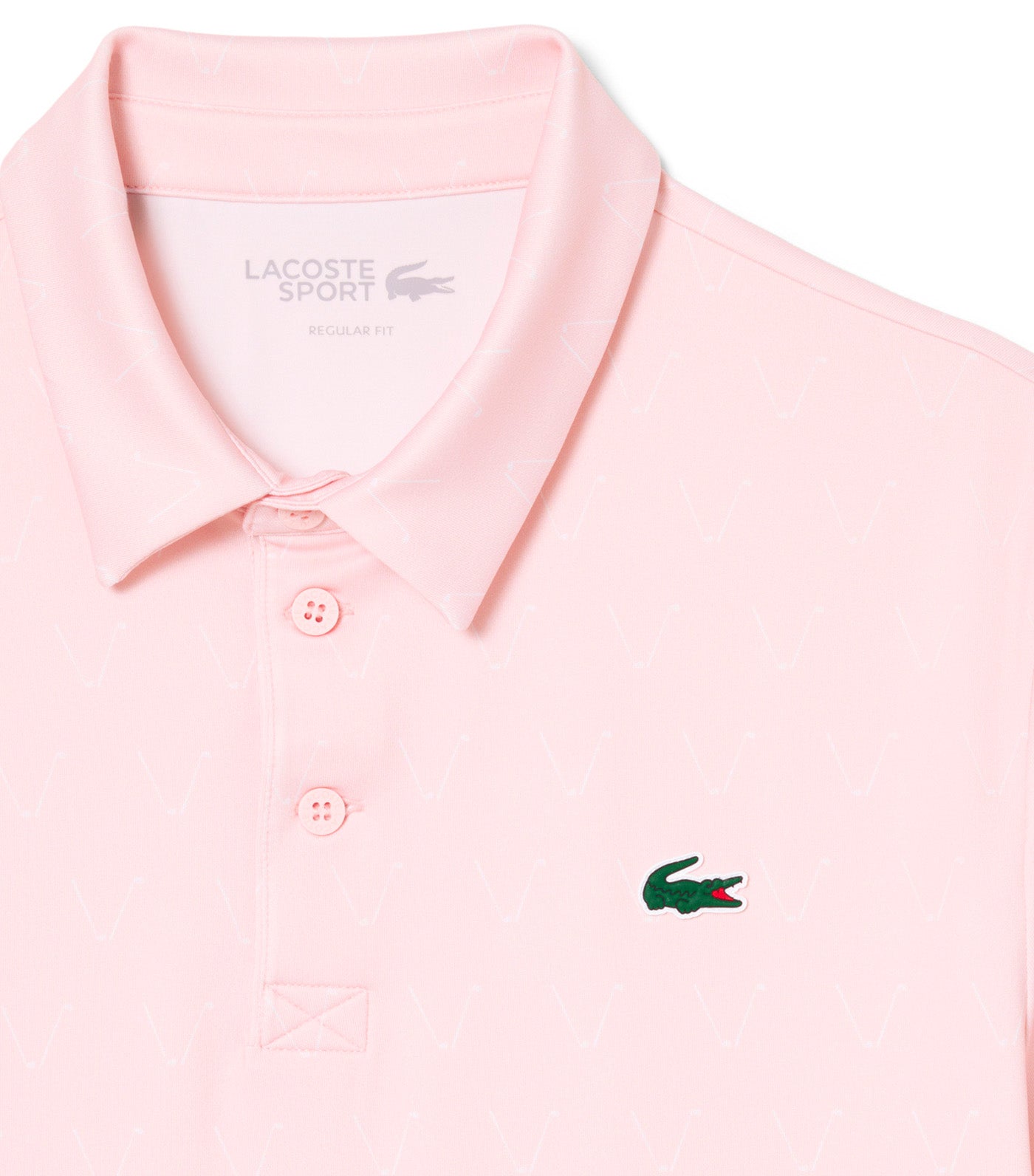 Regular Fit Printed Golf Polo Shirt