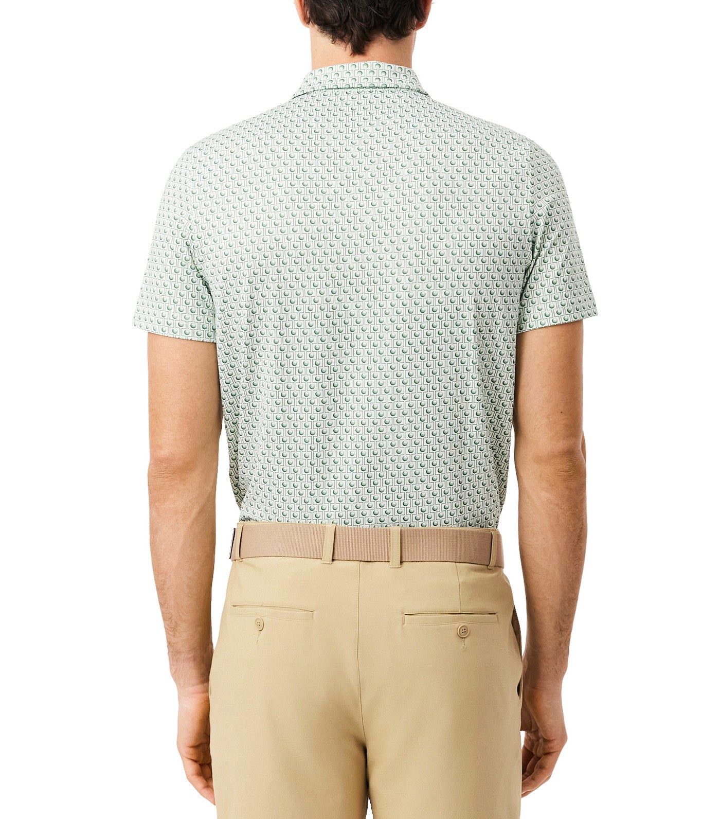 Regular Fit Printed Golf Polo Shirt
