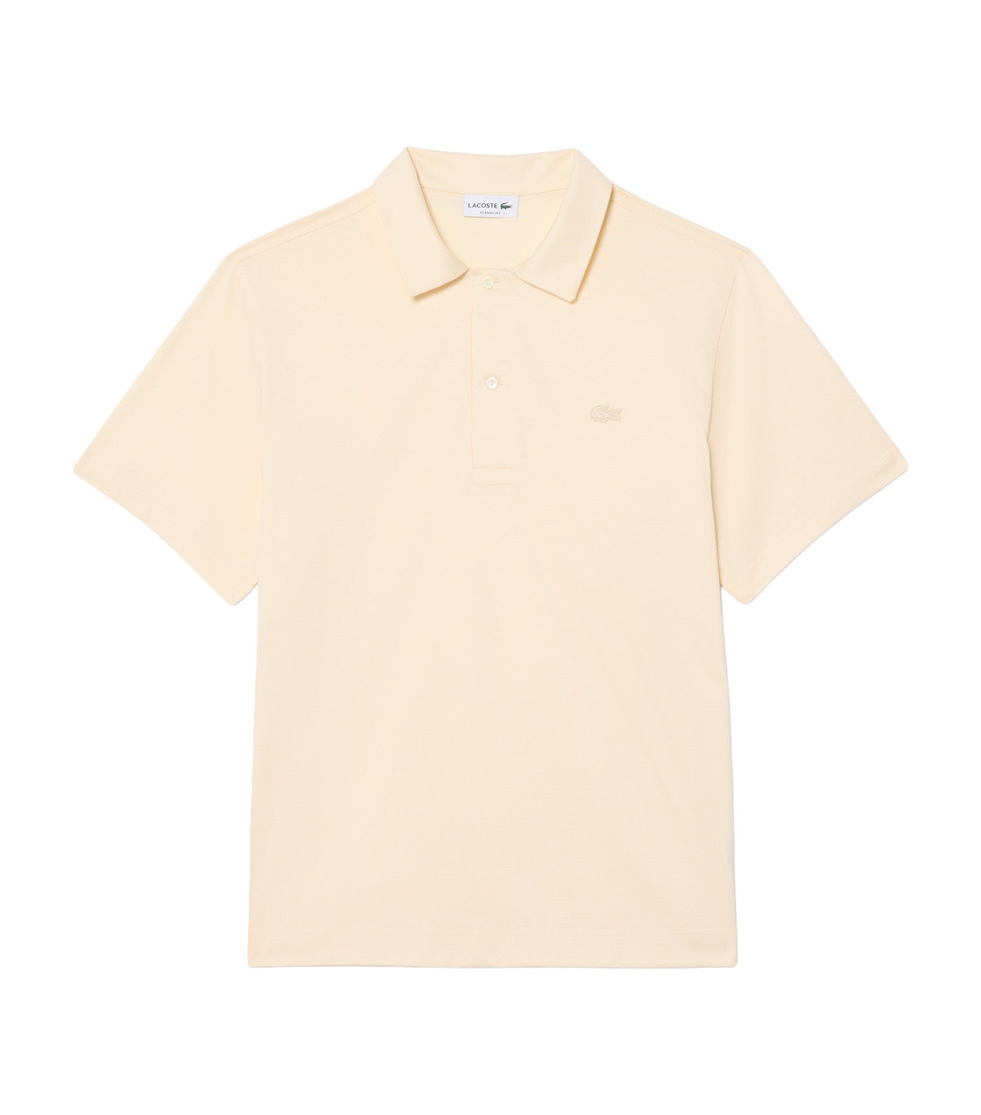 Paris Classic Fit Open Neck Embroidered Polo Shirt