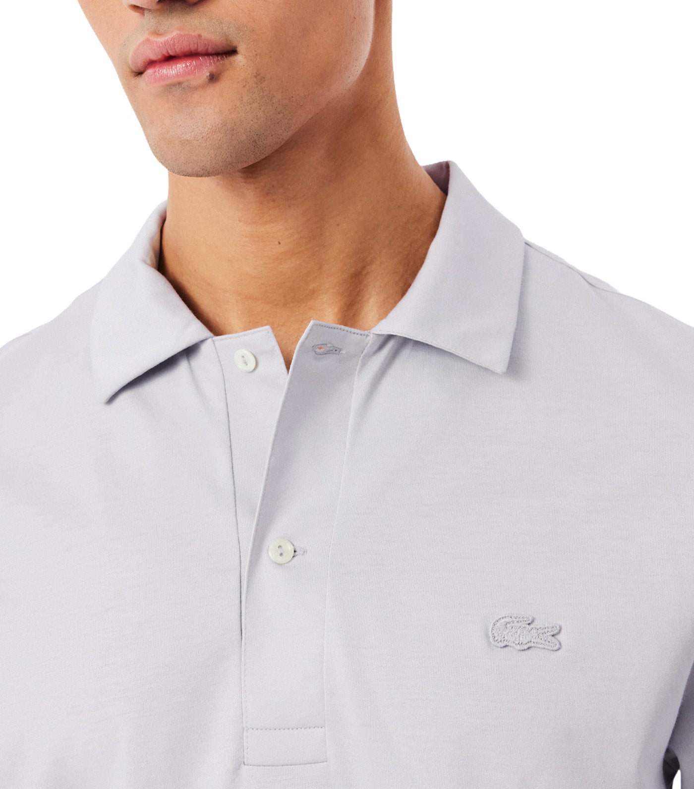 Paris Classic Fit Open Neck Embroidered Polo Shirt Calluna