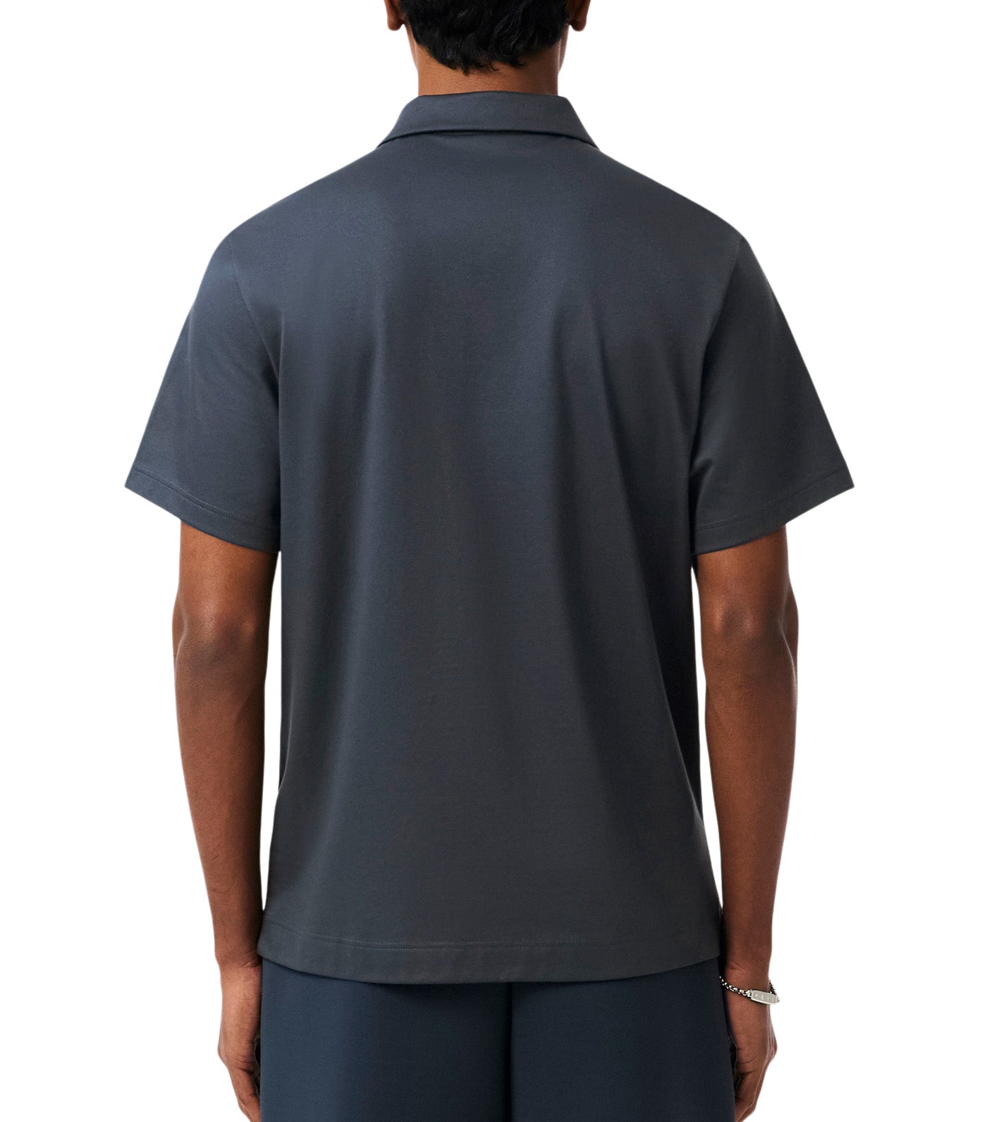 Paris Classic Fit Open Neck Embroidered Polo Shirt