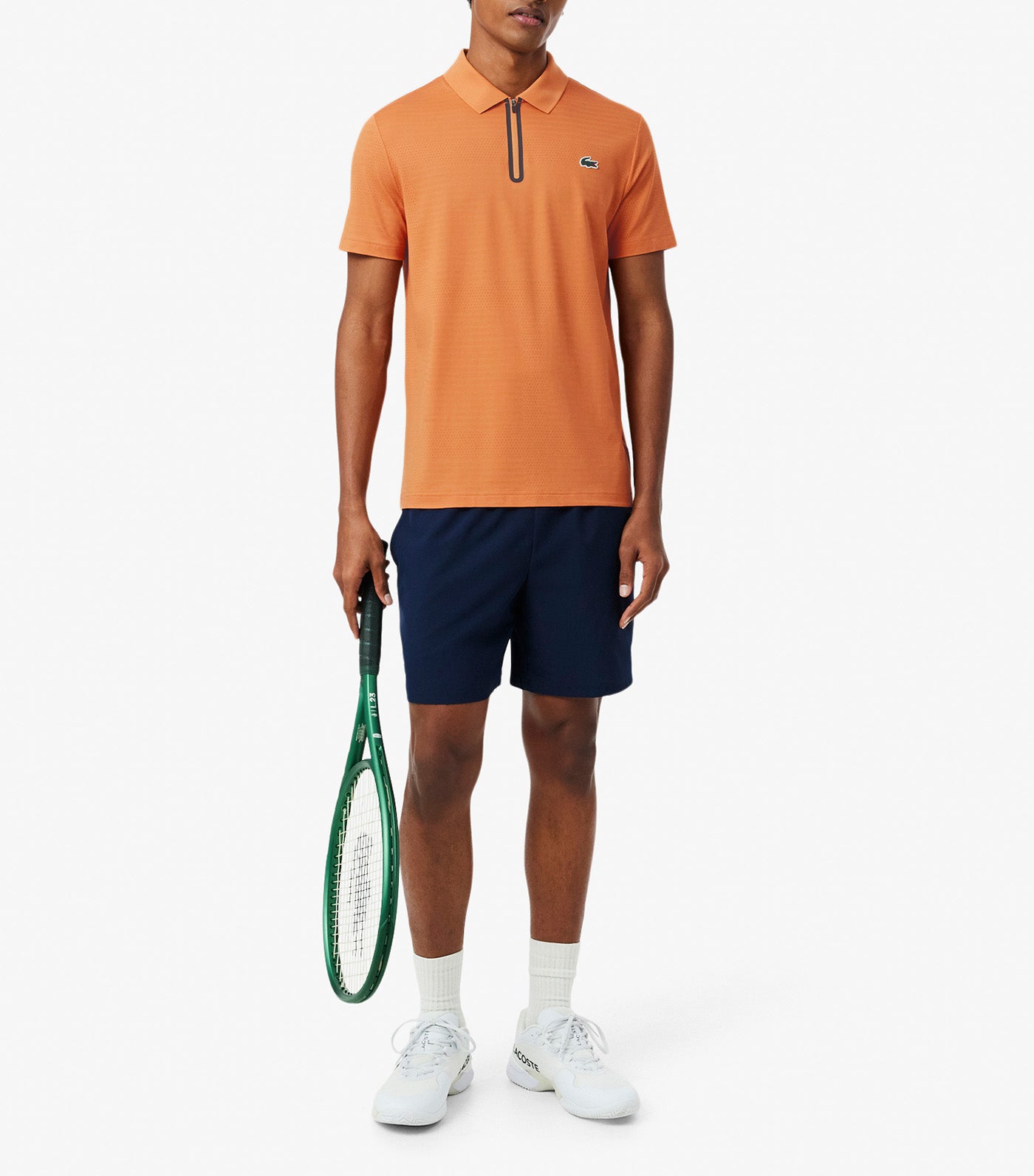 Ultra Dry Stretch Jacquard Tennis Polo Shirt Blossom