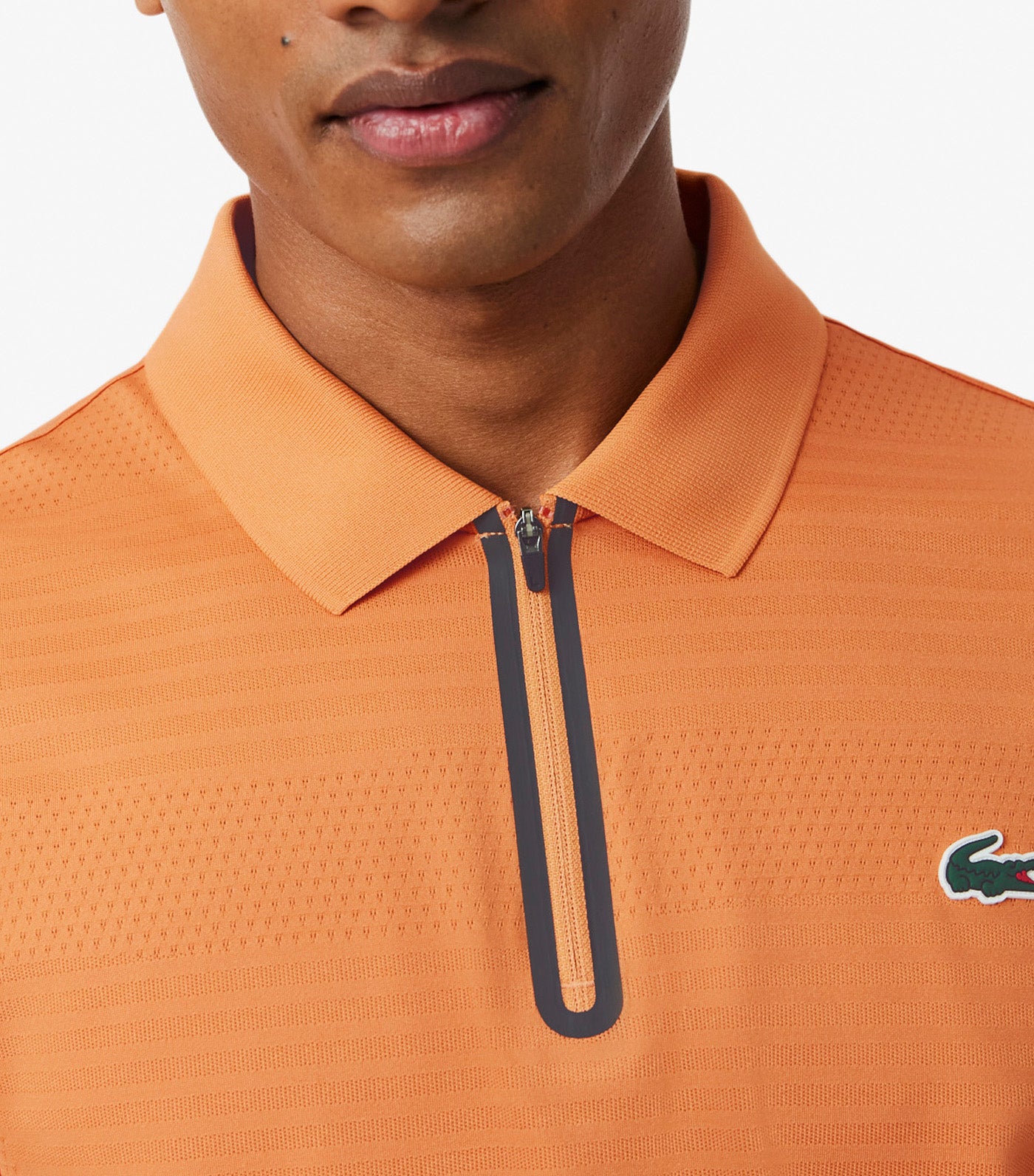Ultra Dry Stretch Jacquard Tennis Polo Shirt Blossom